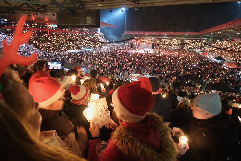 Weihnachtssingen bei Union Berlin: Ganz viel Gänsehaut