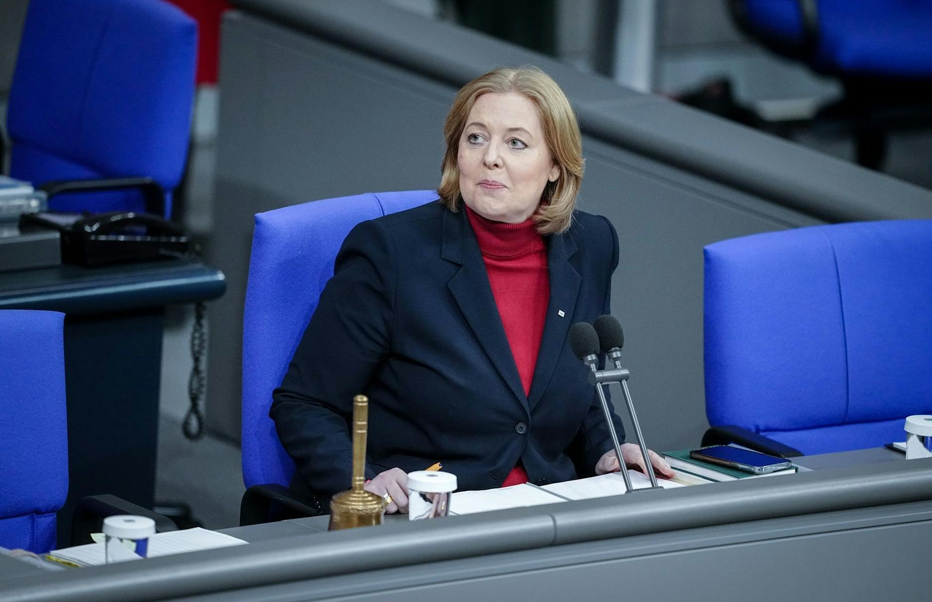«Ich möchte, dass dieses Parlament die Parität erreicht, also 50:50»: Bundestagspräsidentin Bärbel Bas.