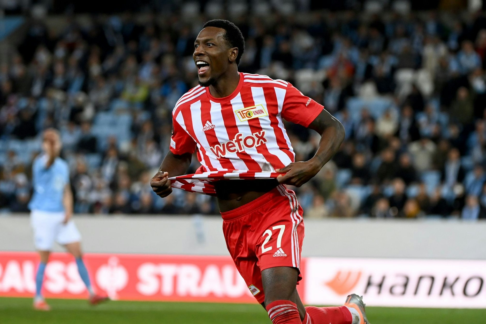 Sheraldo Becker (r.) prägte das Spiel des 1. FC Union Berlin im Jahr 2022 nachhaltig.