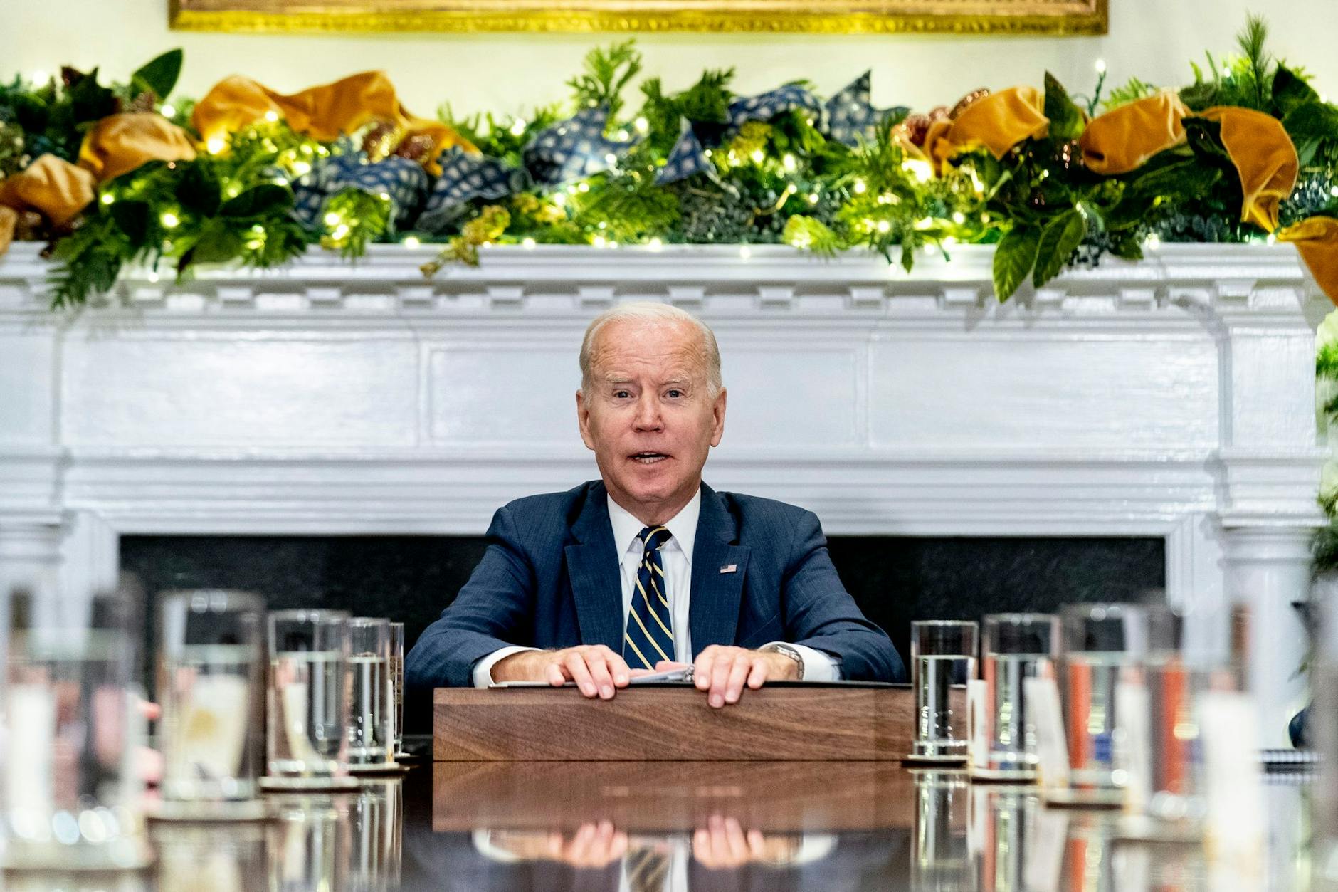 Die Verabschiedung des Haushaltsgesetzes wäre ein großer Erfolg für US-Präsident Joe Biden.