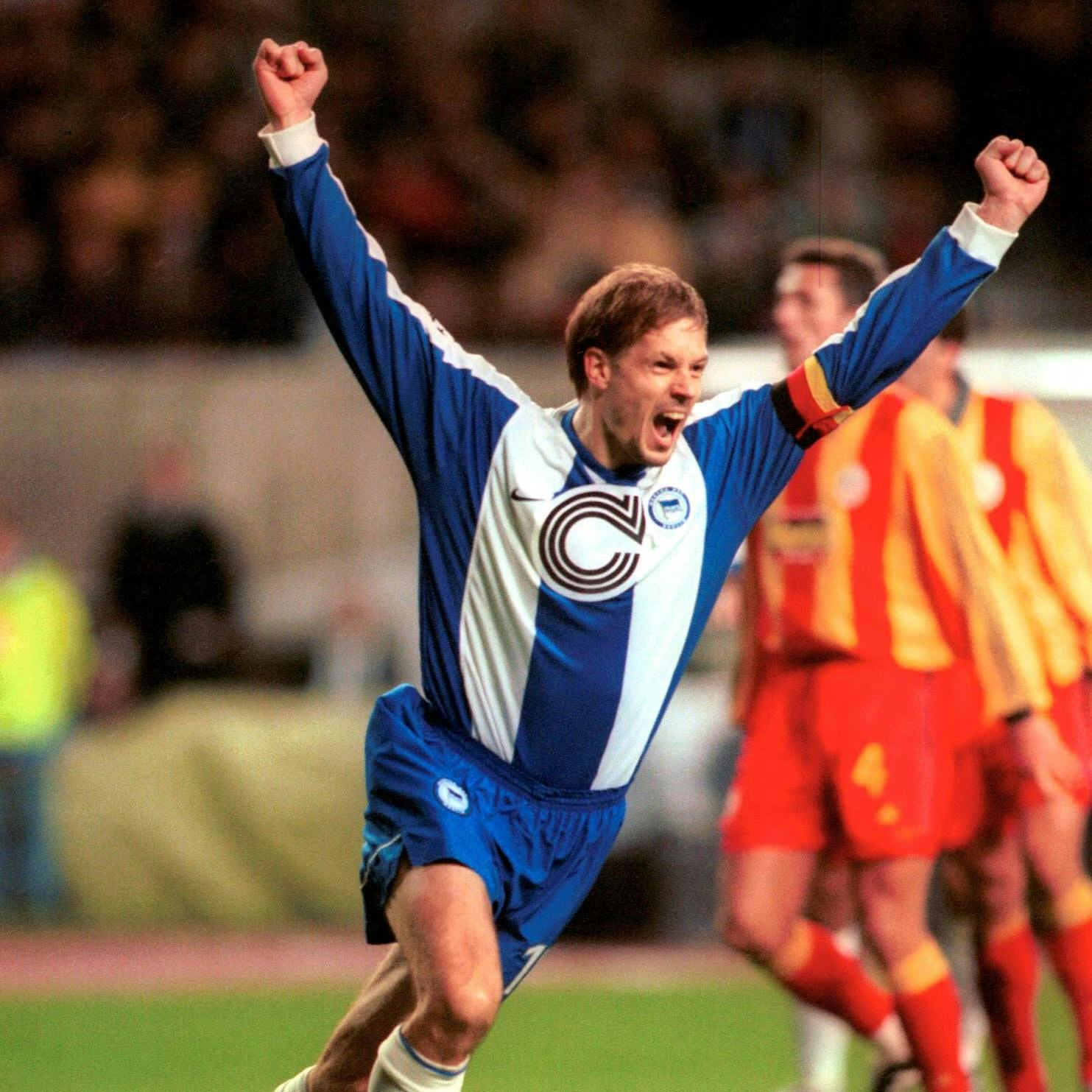 Kjetil Rekdal hatte mit Hertha viel zu jubeln. Der Klub schaffte es 1999/2000 in die Champions League.