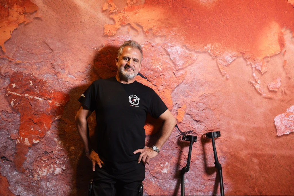 Trotz Kinderlähmung ins Weltall: Jean Maggi wird im Frühjahr zum Astronauten