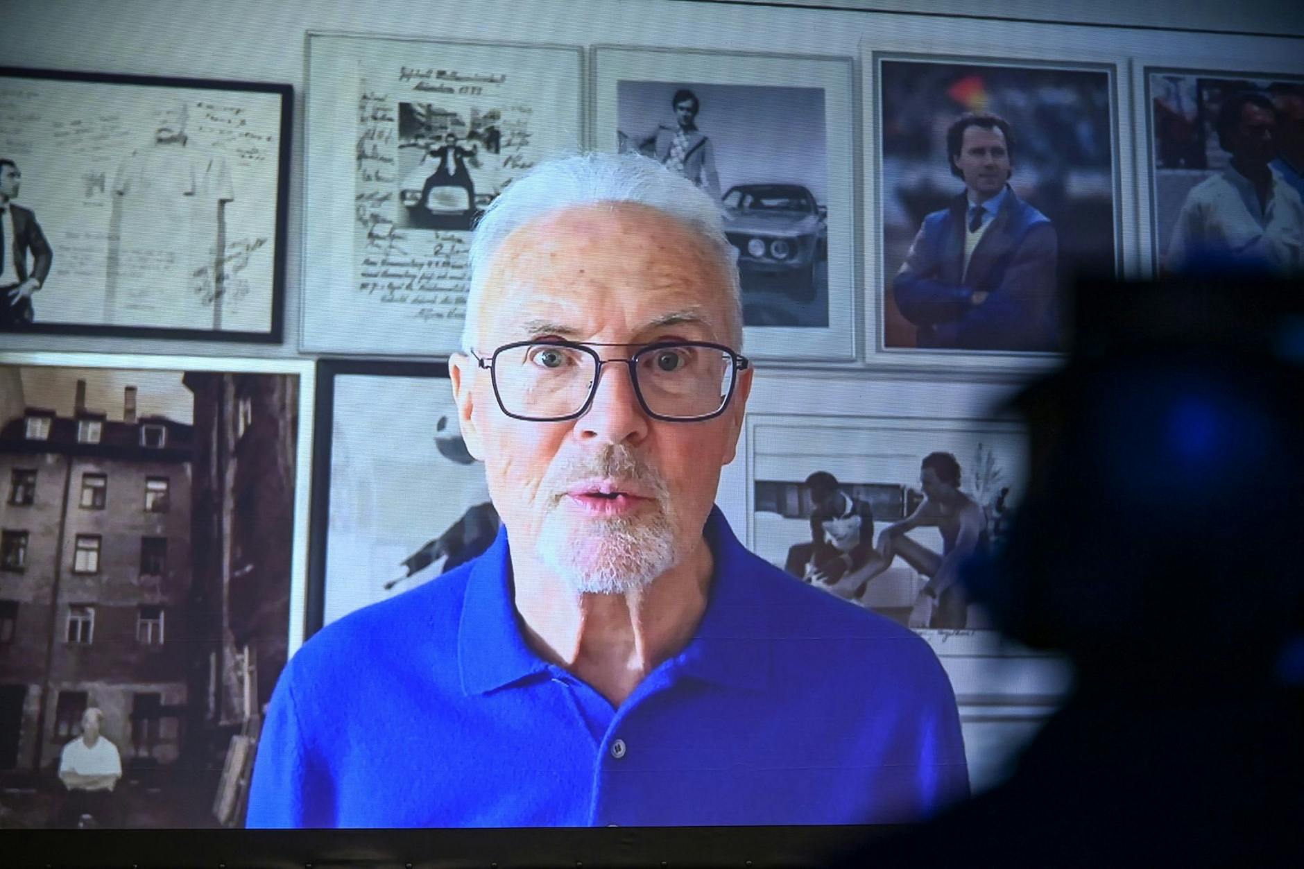 Schon im März wirkte Franz Beckenbauer angeschlagen.