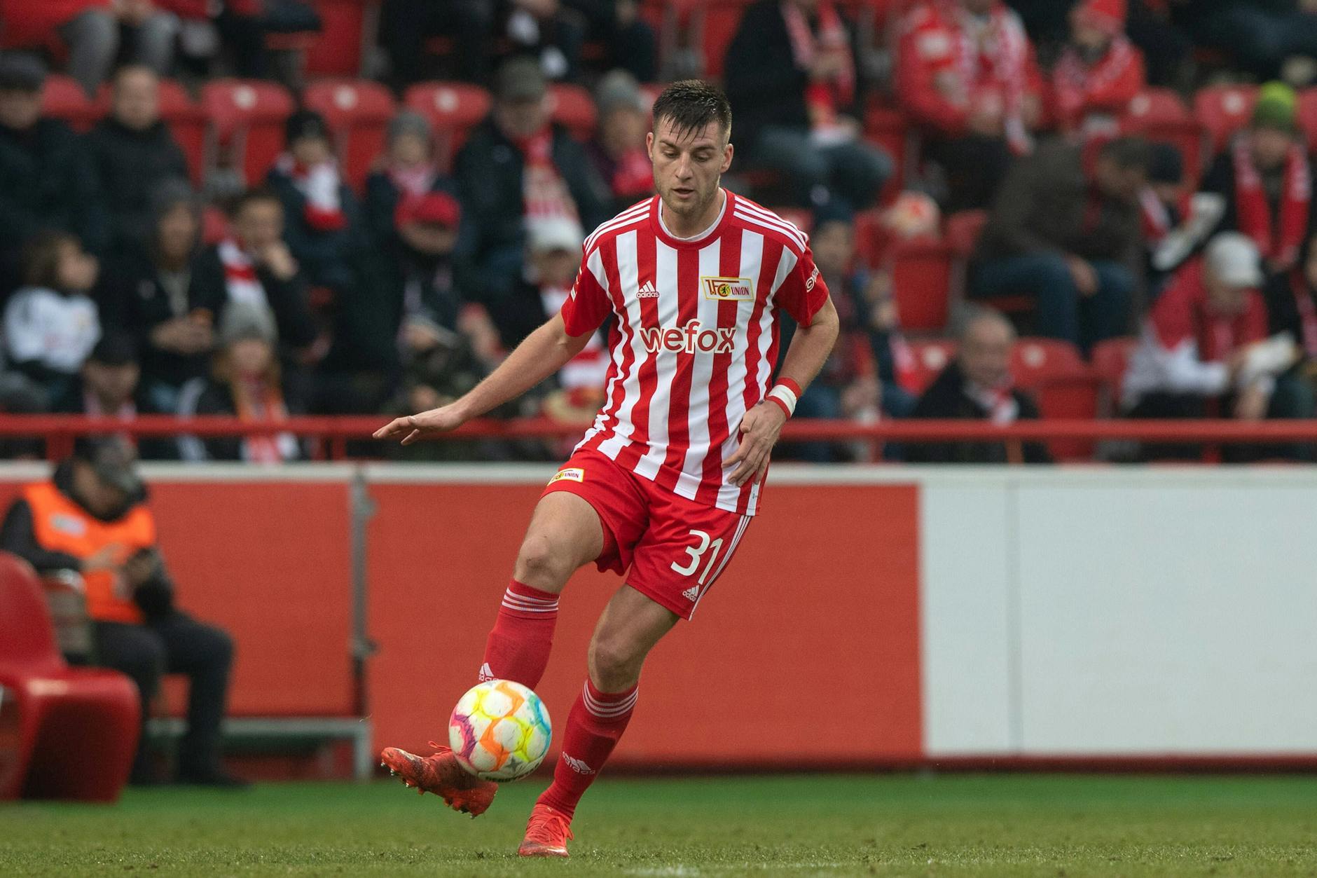 Robin Knoche ist im Abwehrzentrum des 1. FC Union Berlin weiterhin gesetzt.