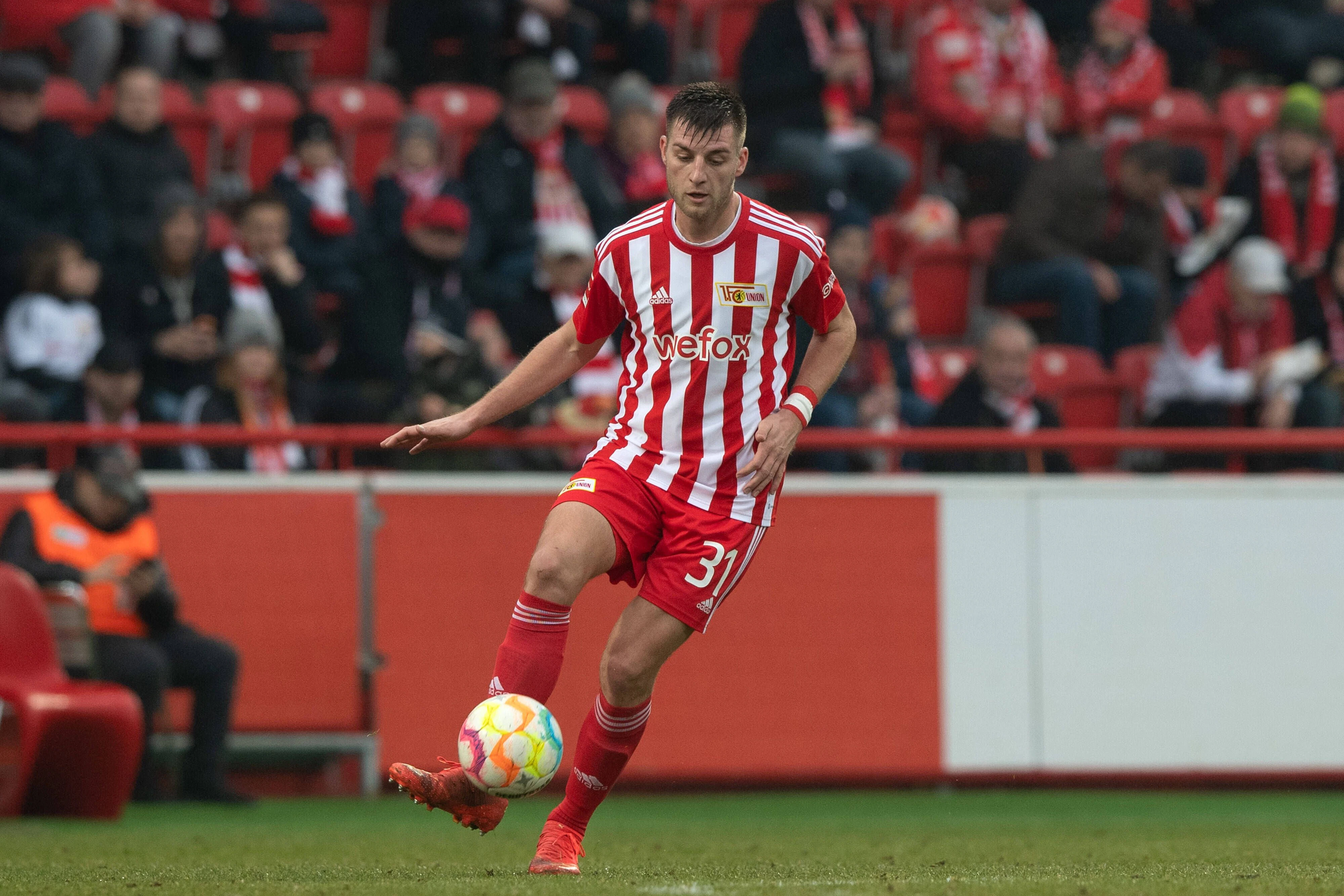 Robin Knoche ist im Abwehrzentrum des 1. FC Union Berlin weiterhin gesetzt.