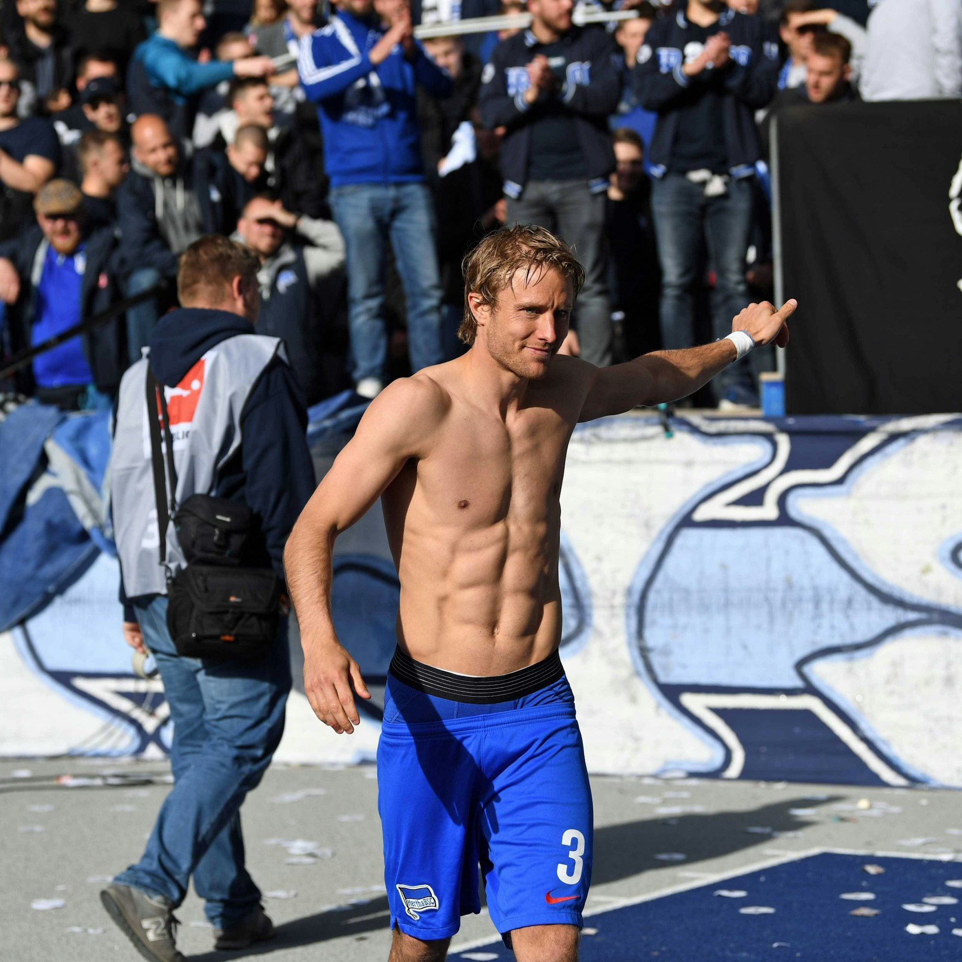 Sieben Jahre Vollgas für Hertha BSC. Die Fans haben Per Skjelbred bis heute tief ins Herz geschlossen.