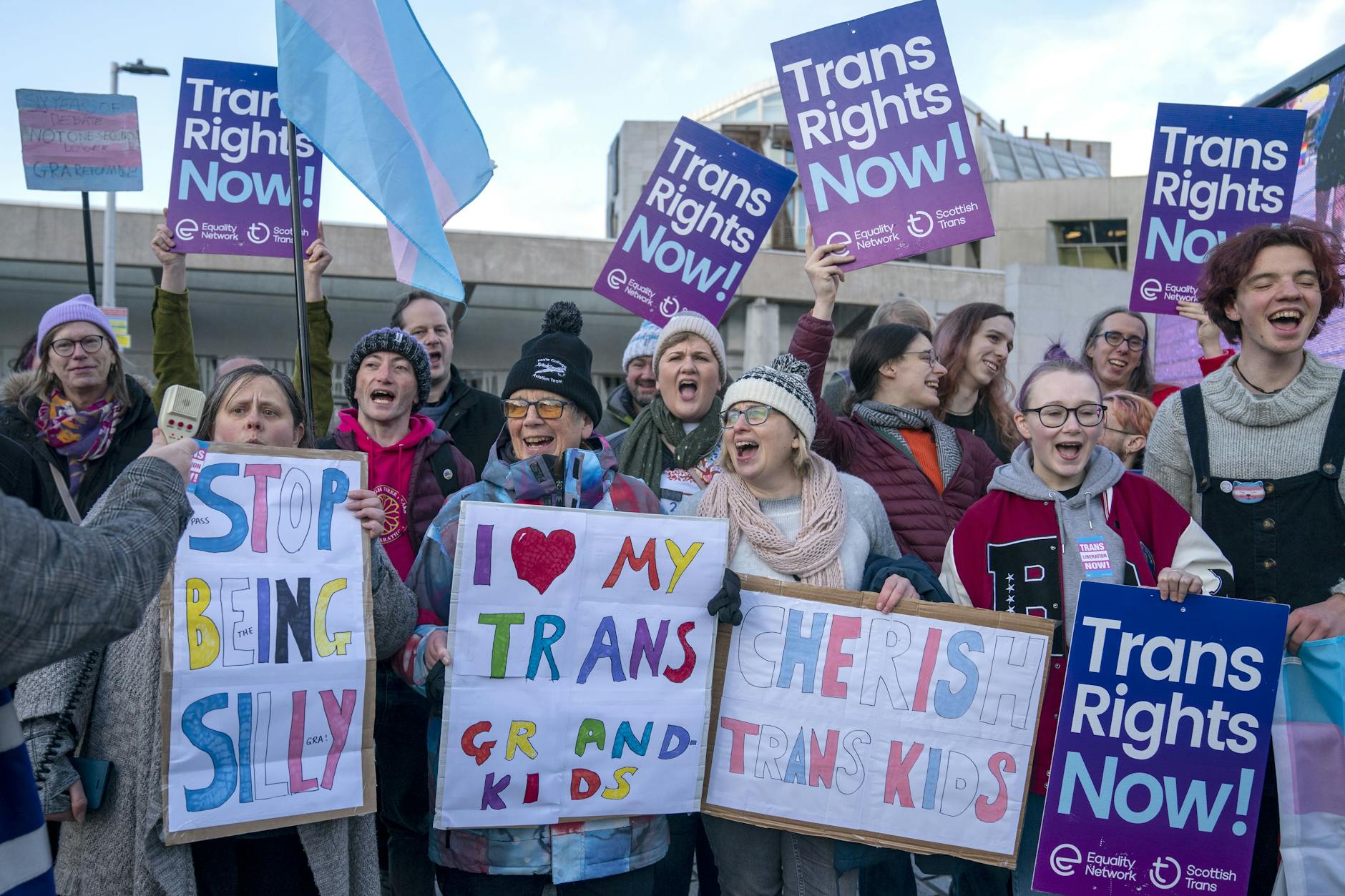 Große Freude bei der LSBTIQ-Community in Schottland.