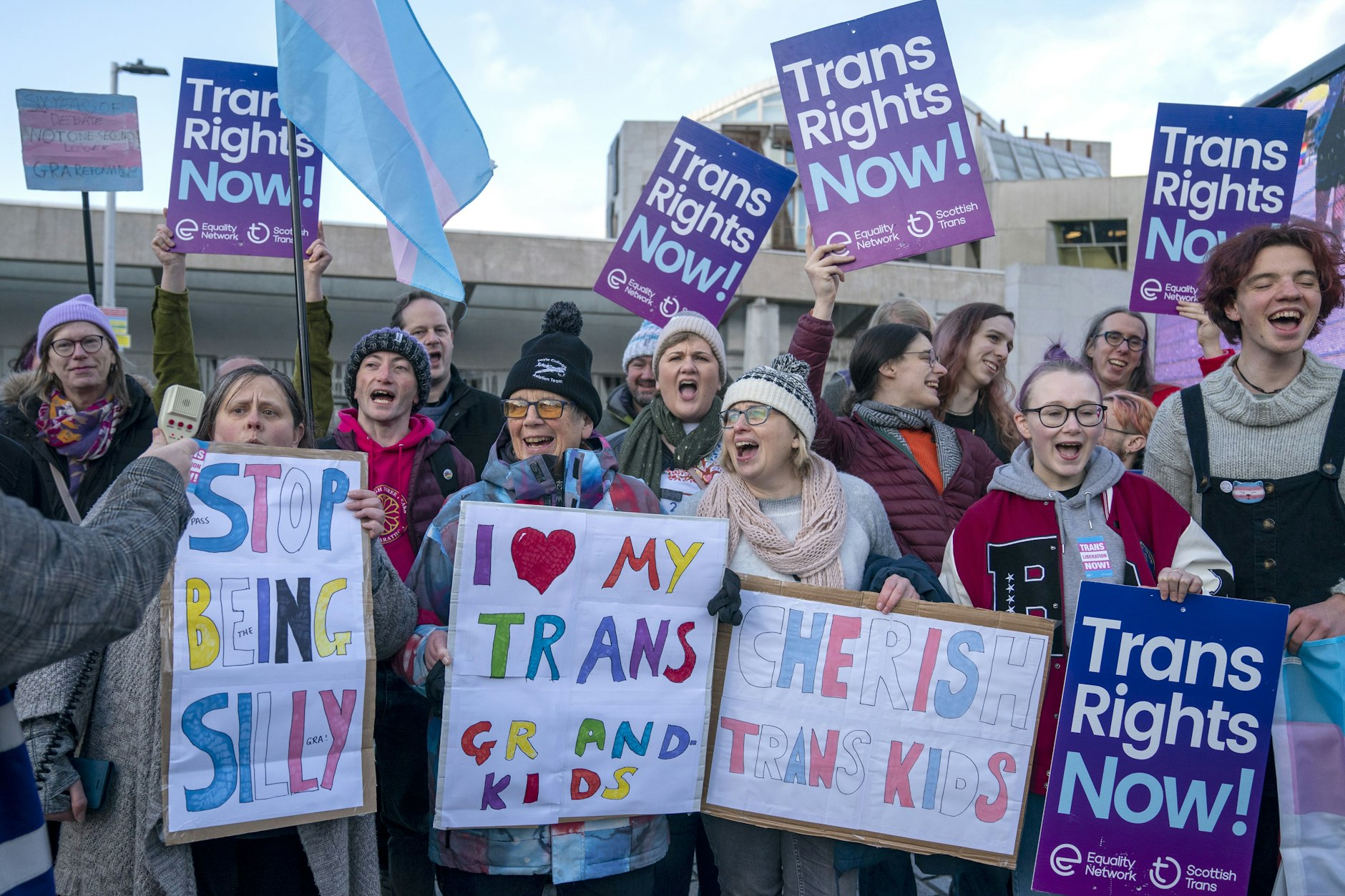 Große Freude bei der LSBTIQ-Community in Schottland.