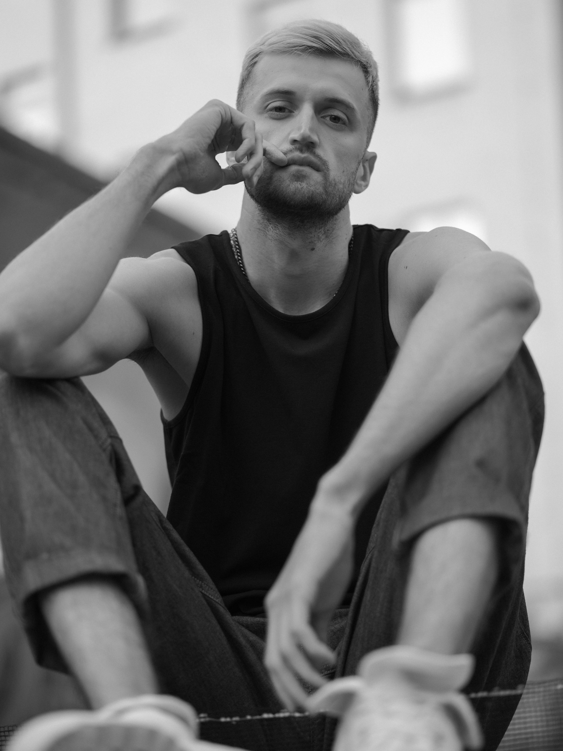 Shelest ist Model und Musiker.