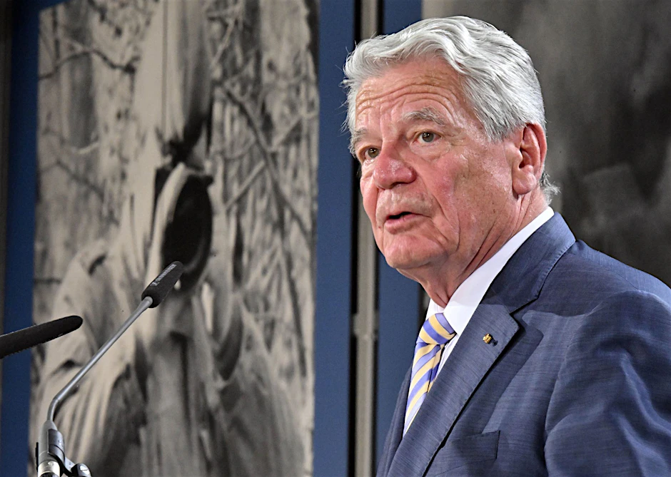 Joachim Gauck war von 2012 bis 2017 Bundespräsident Deutschlands.