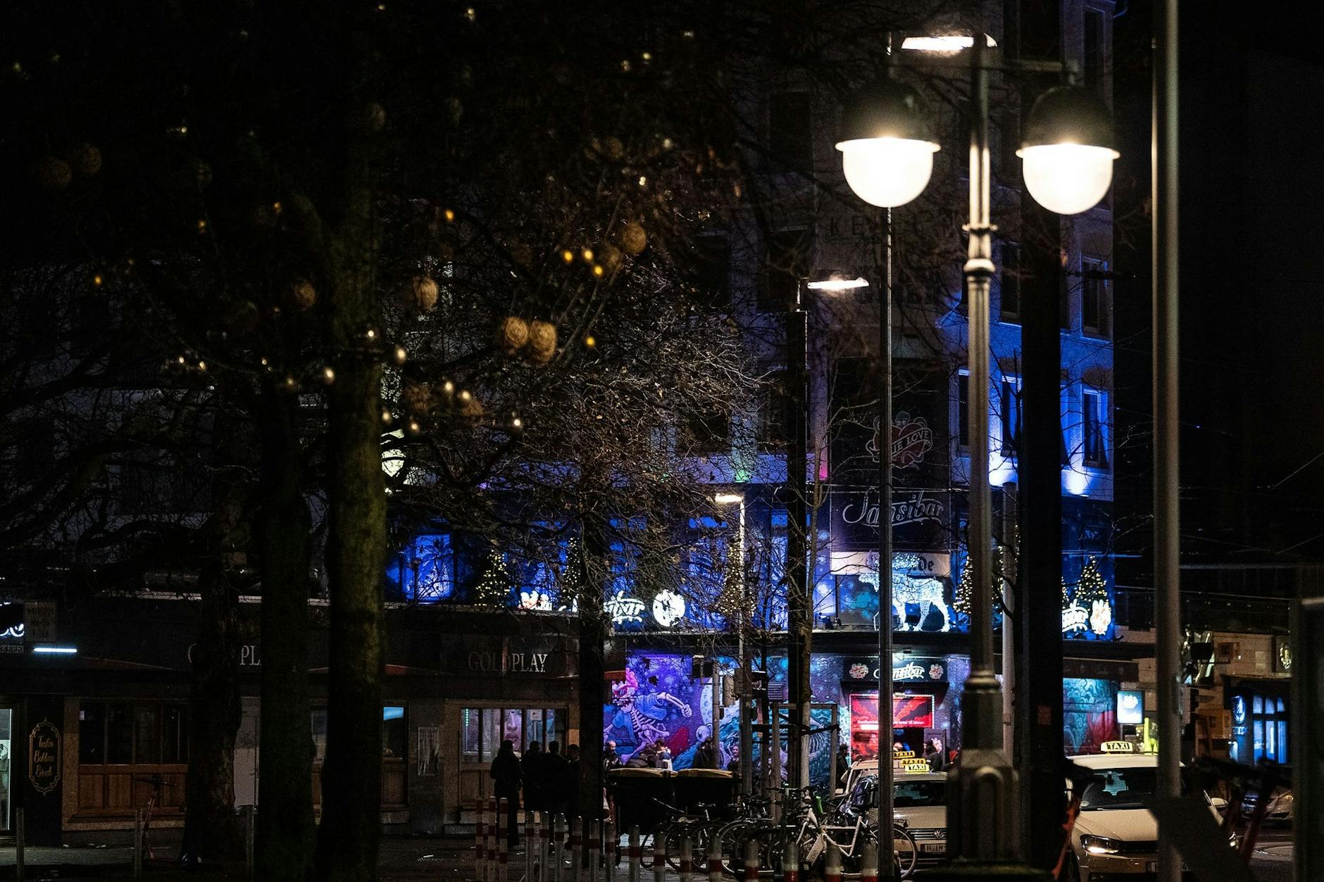 Blick auf die Scholvinstraße in der Innenstadt von Hannover. In dem Tanzlokal fielen die Schüsse. 