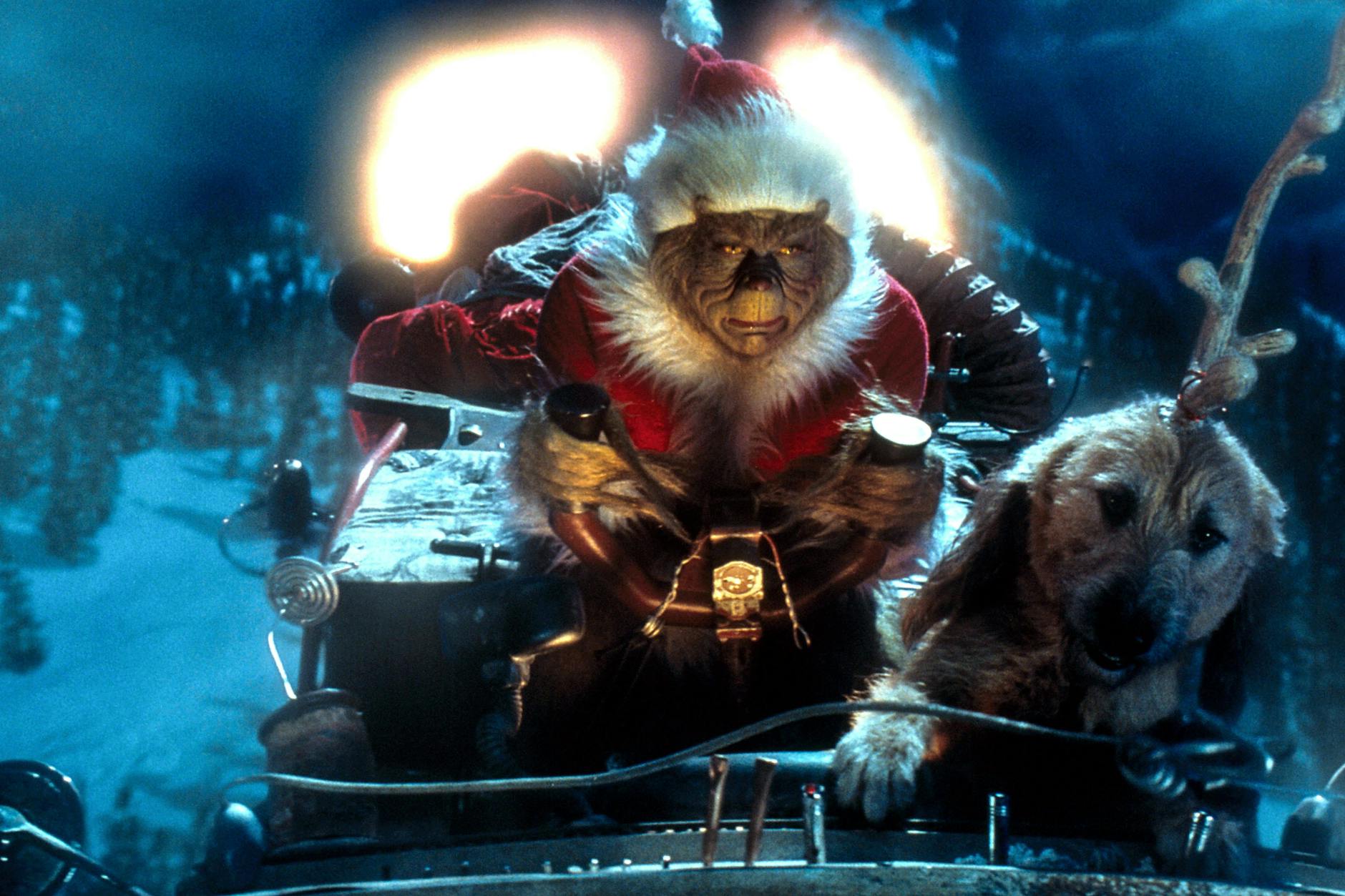 Der Weihnachtsbösewicht „Grinch“.