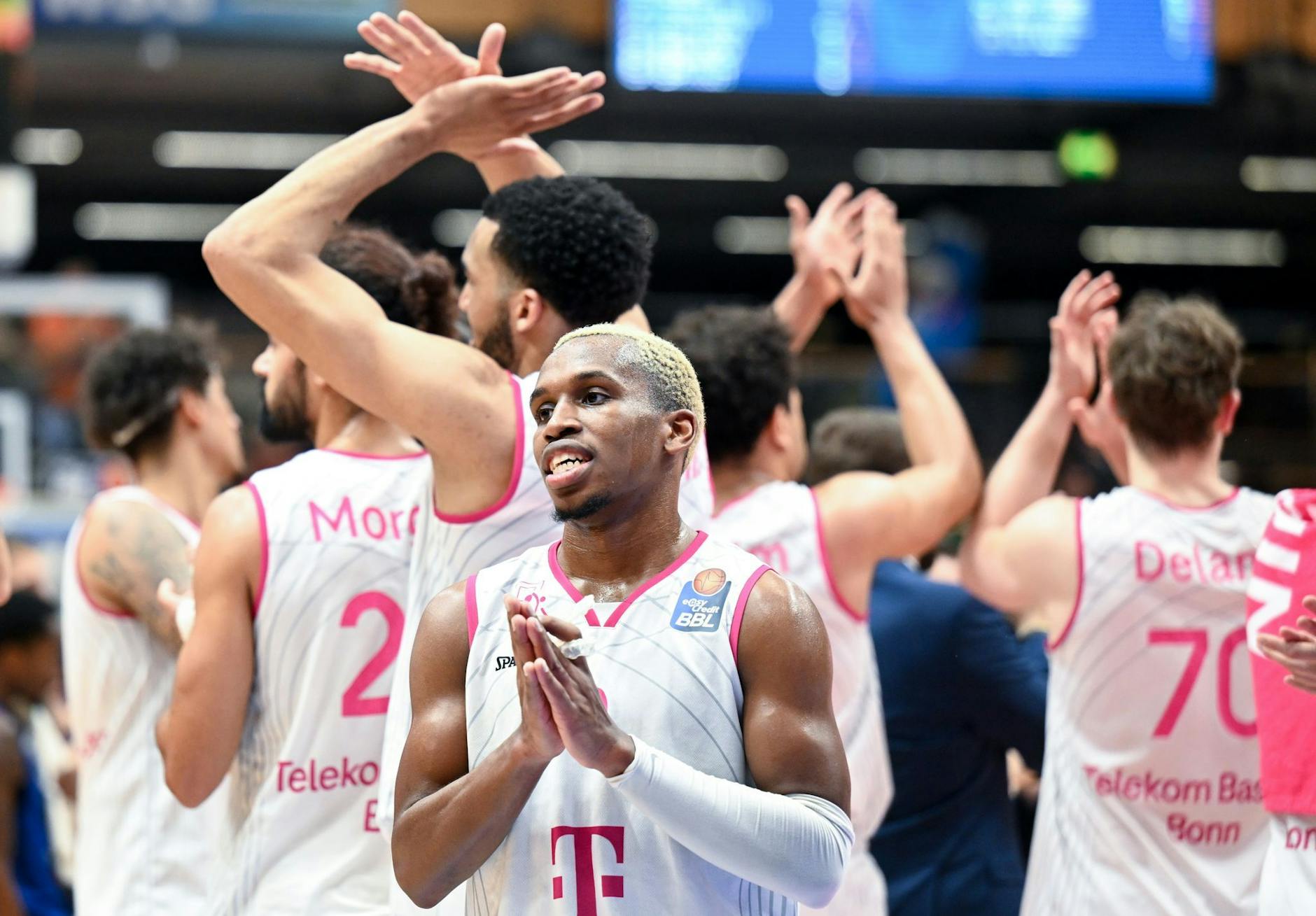 ARCHIV - TJ Shorts verteidigte mit den Telekom Baskets Bonn die BBL-Spitze.