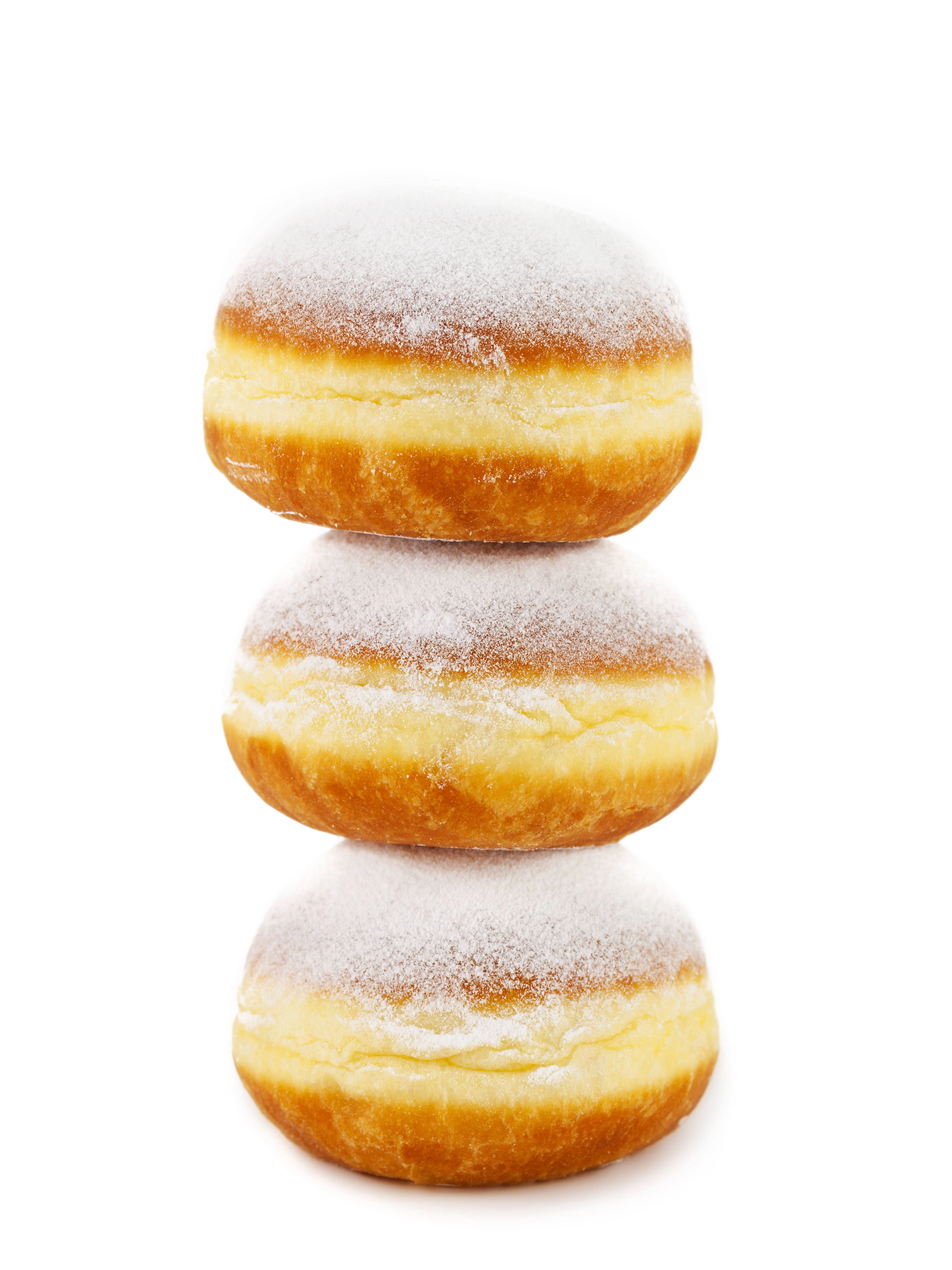 Backen Sie Ihren Berliner Pfannkuchen doch mal selbst. 