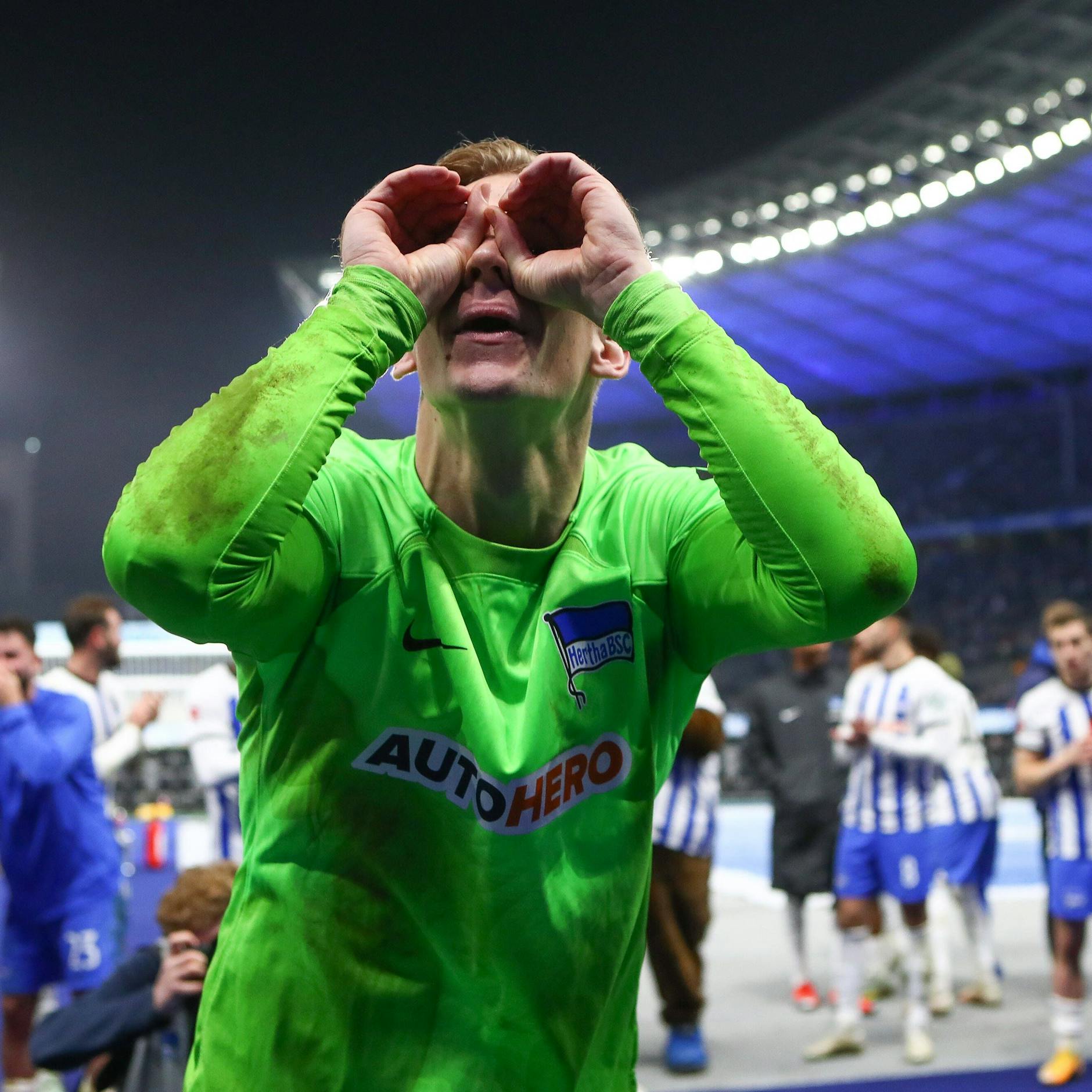 Immer der scharfe Blick nach vorn: Herthas Oliver Christensen gehört die Zukunft, auch in Dänemarks Nationalteam.