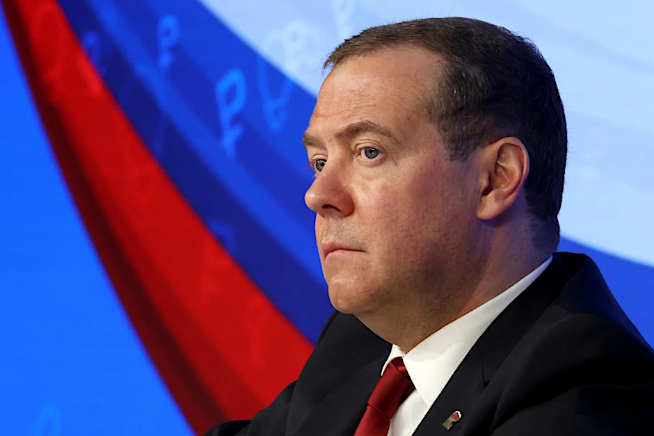 Enger Vertrauter von Kremlchef Wladimir Putin: Dmitri Medwedew