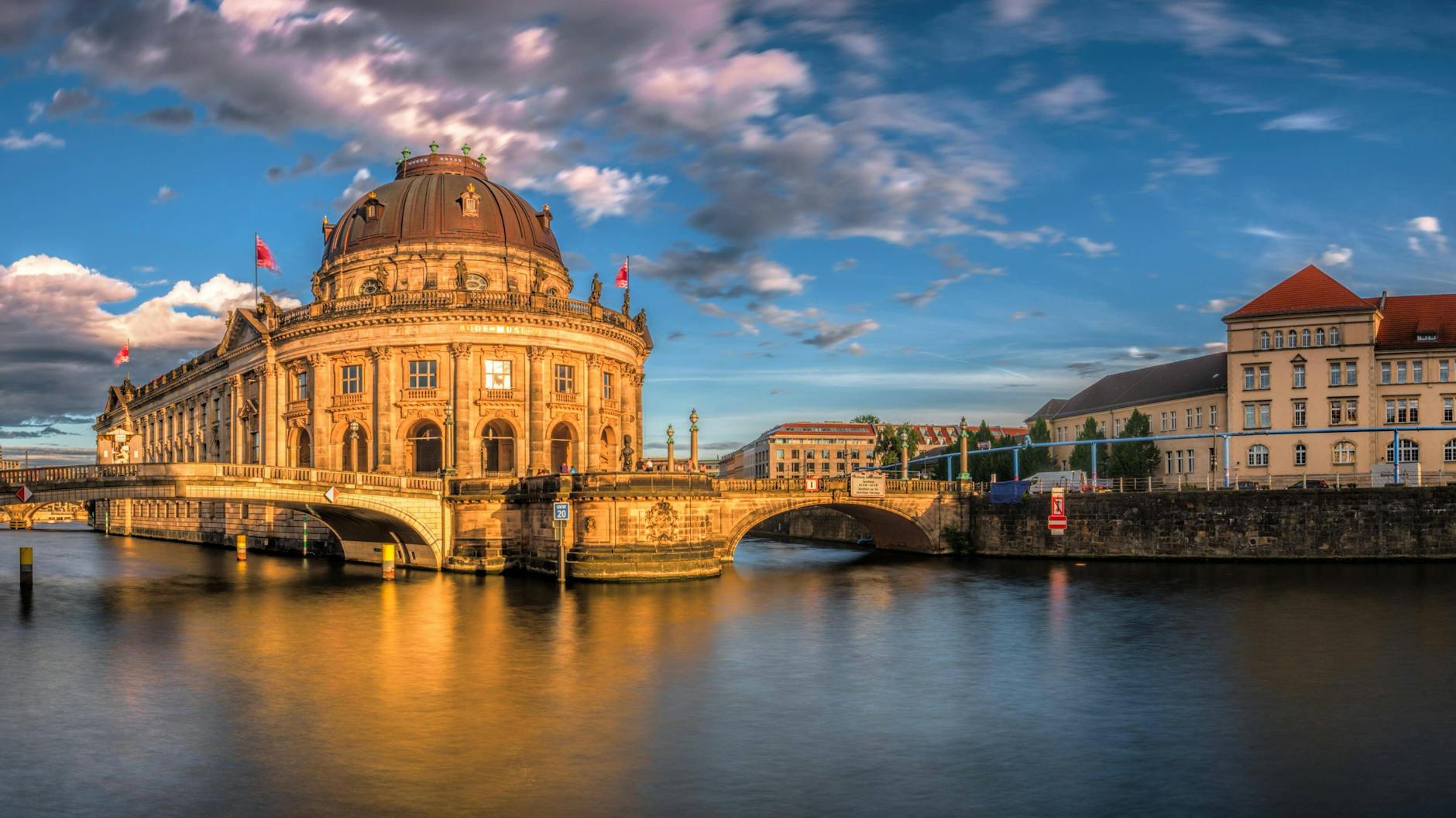 Das Bode-Museum auf der Museumsinsel im Ostteil Berlins - auch sie gehört zur Stiftung Preußischer Kulturbesitz.