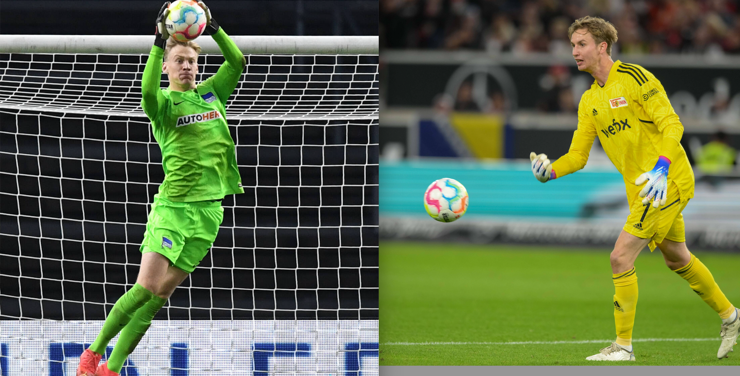 Image - Der große Vergleich von Hertha BSC und dem 1. FC Union +++ Teil 3, die Torhüter: Dänen gelingt fast alles, aber Oliver Christensen hat die Nase vor Frederik Rönnow