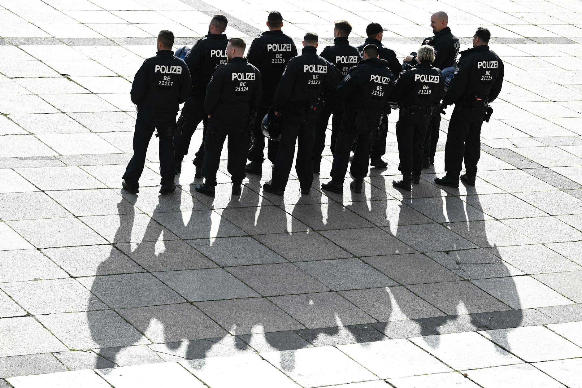 Berliner Polizisten haben es nicht leicht.