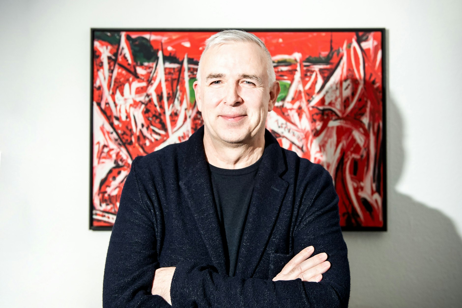 Union-Präsident Dirk Zingler im Gespräch mit der Berliner Zeitung