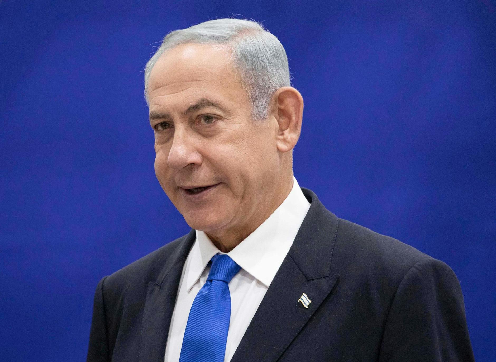 ARCHIV - Der designierte Ministerpräsident von Israel: Benjamin Netanjahu.