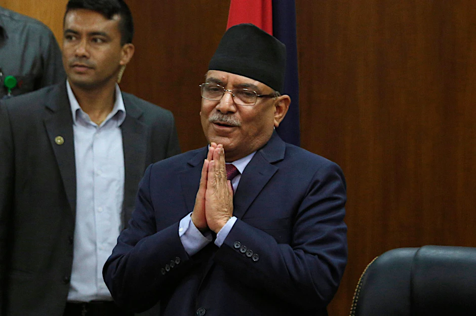 ARCHIV - Zum dritten Mal Premierminister des Landes: Pushpa Kamal Dahal.  