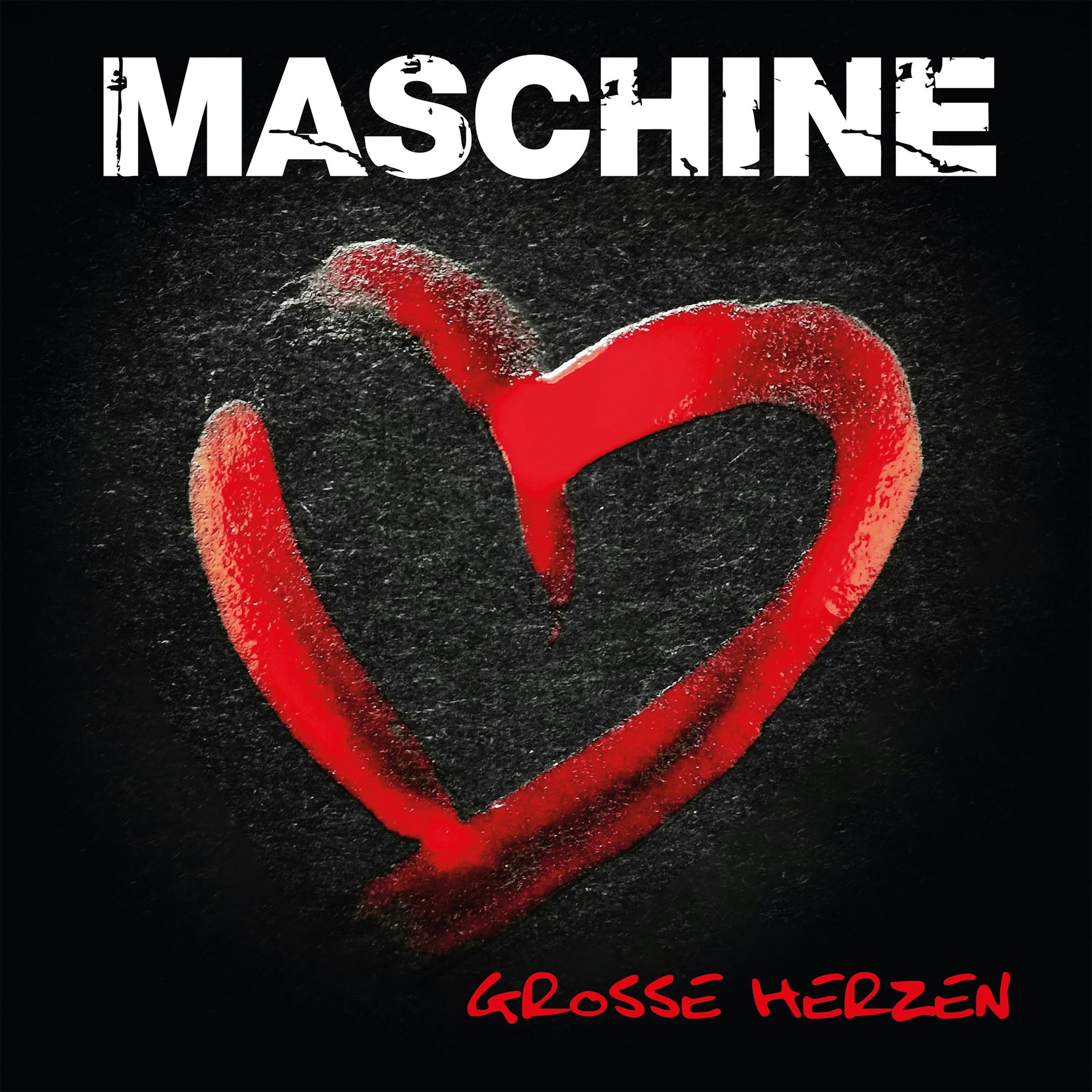 Das Cover des Albums „Große Herzen“ von Dieter „Maschine“ Birr