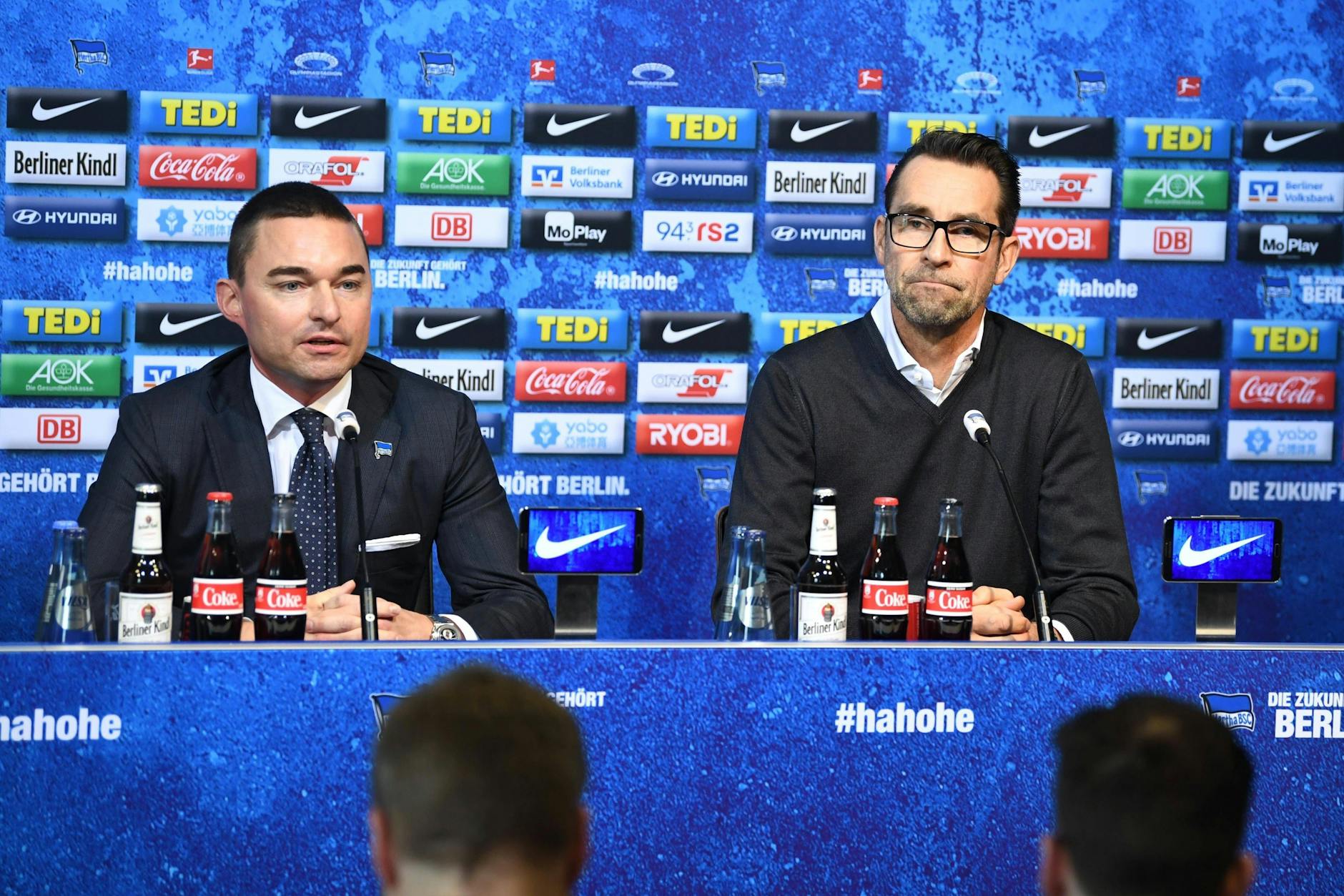 Herthas Noch-Investor Lars Windhorst und Ex-Manager Michael Preetz, spätestens ab 2020 stimmte die Chemie überhaupt nicht mehr.