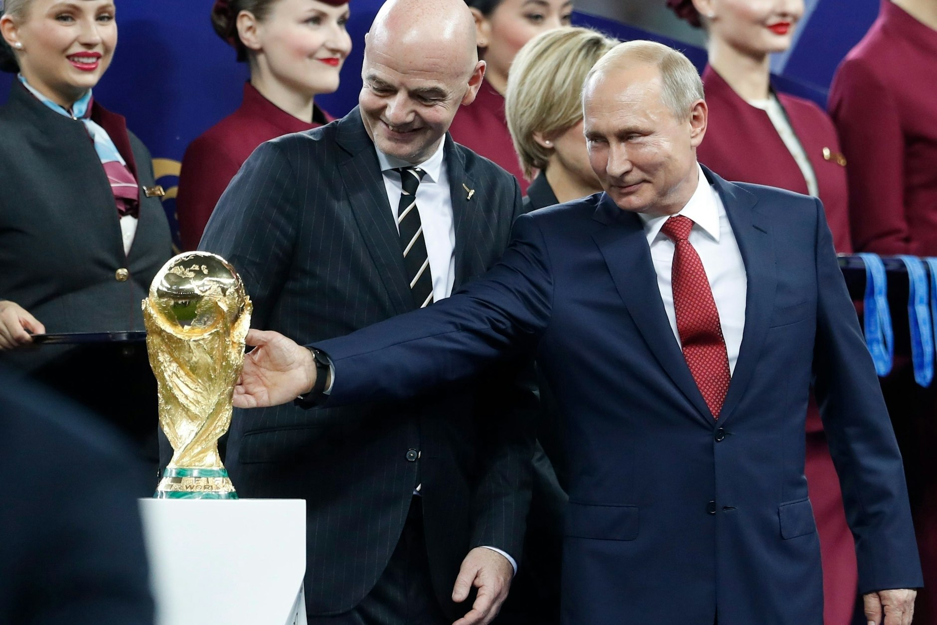 2018 – bei der Heim-WM – war die Welt für Präsident Wladimir Putin noch in Ordnung.