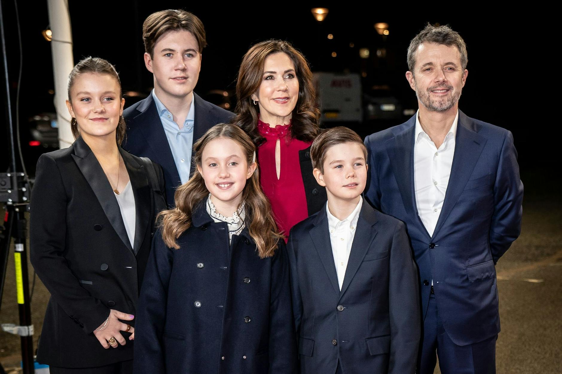 ARCHIV - Für die dänischen Thronfolger Kronprinz Frederik und seine Frau Kronprinzessin Mary und ihre vier Kinder geht es über die Feiertage nach Australien. pix Foto/AP/dpa