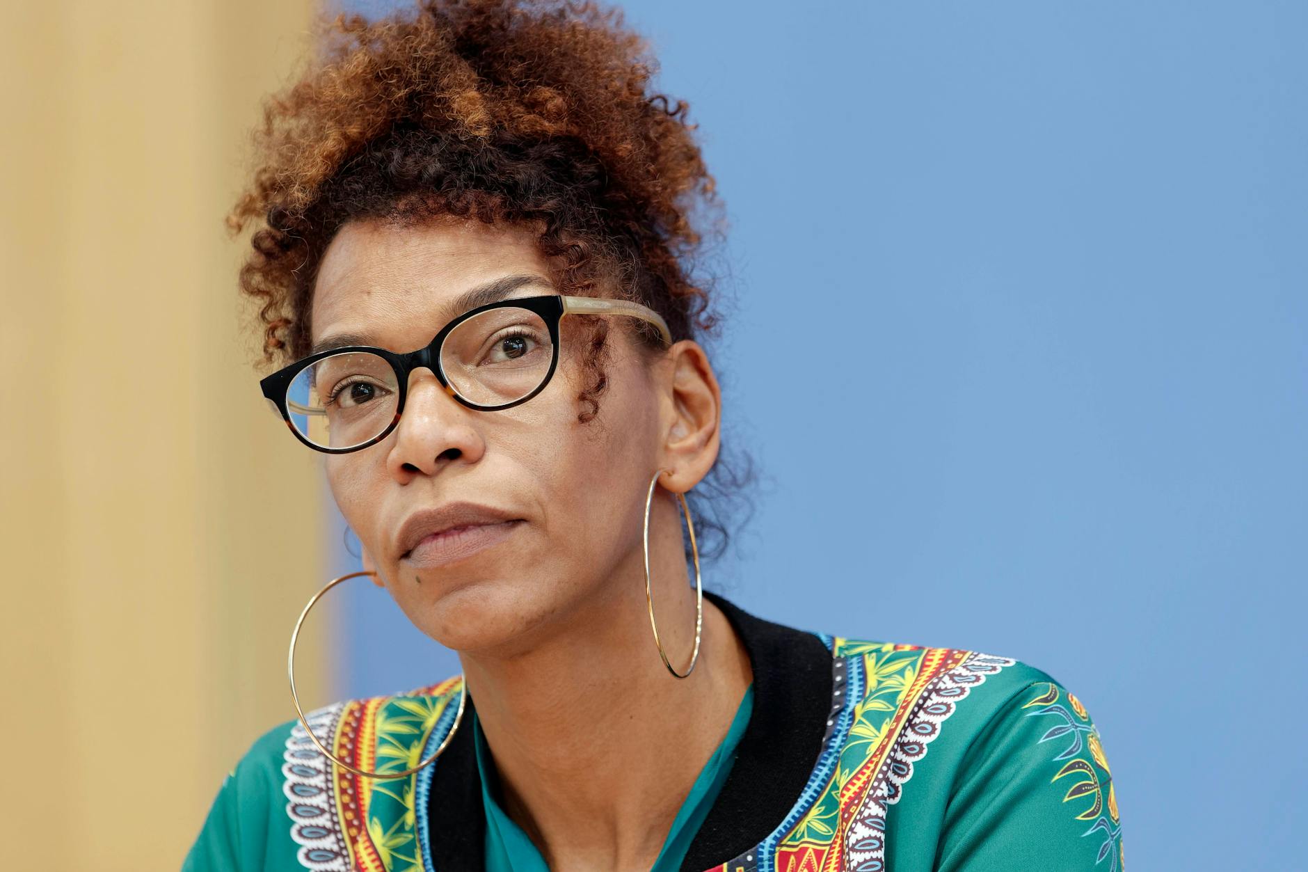 Die Linke-Politikerin Saraya Gomis 