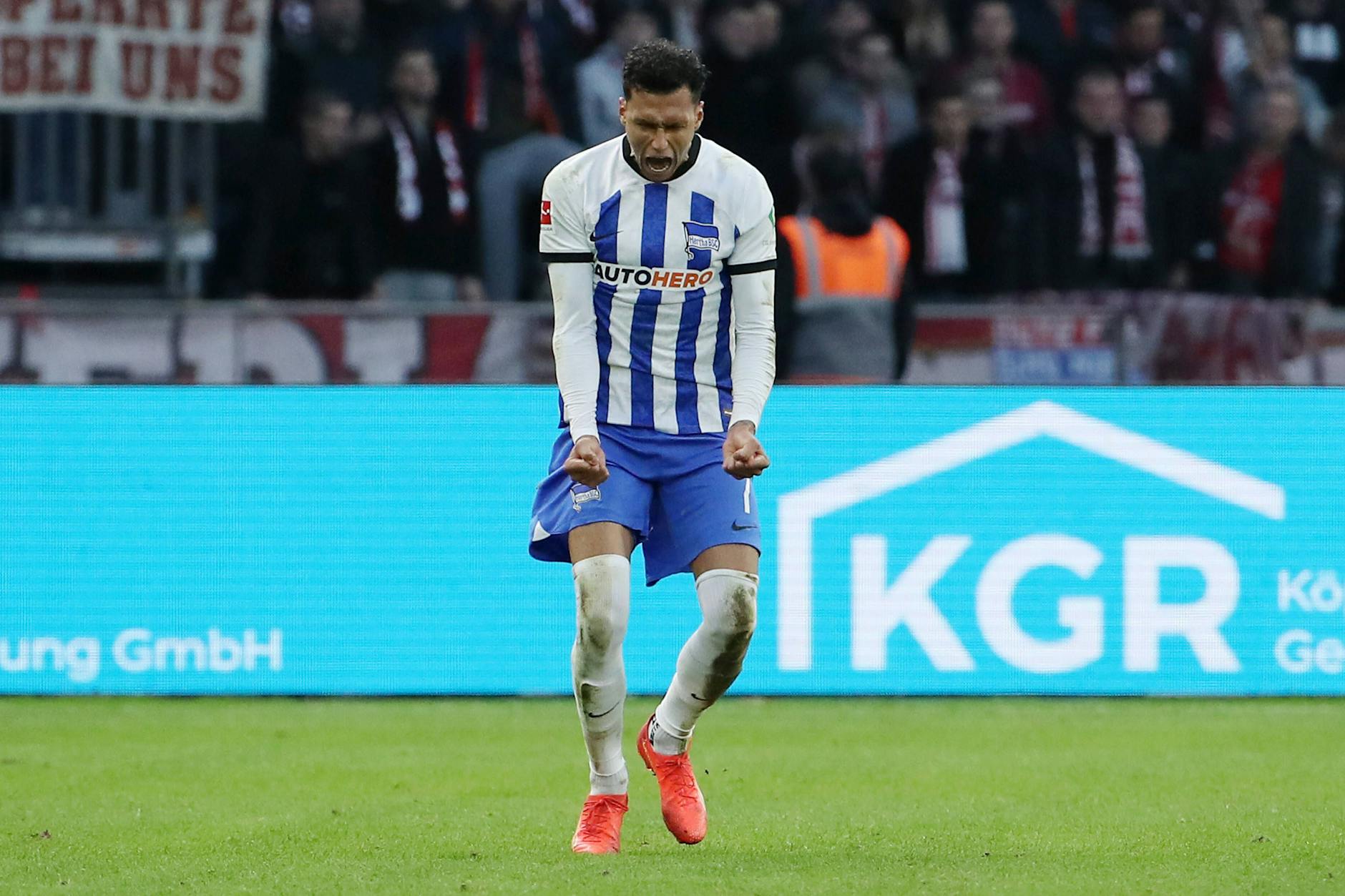 Der Torkillerinstinkt kam bei Davie Selke im Hertha-Trikot zu selten raus. Wird er in Köln von Trainer Steffen Baumgart neu geweckt?