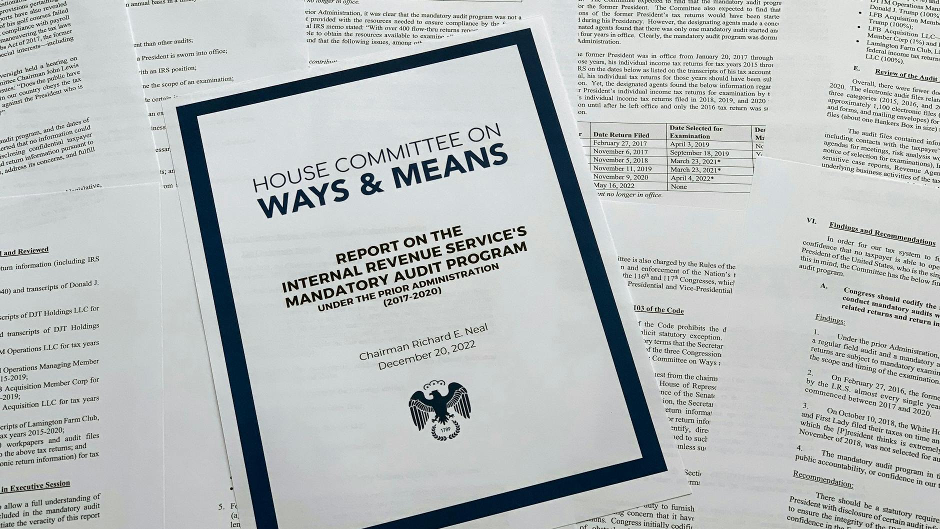 Donald Trump versuchte bis zuletzt, die Veröffentlichung seiner Steuerunterlagen zu verhindern.