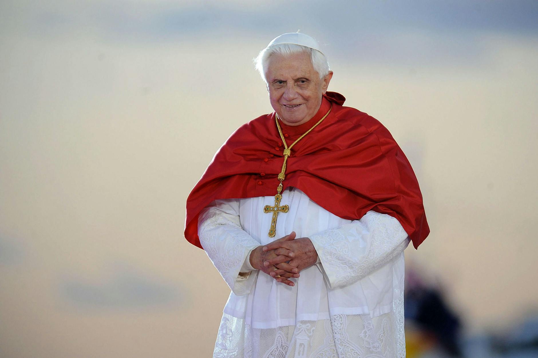 Papst Benedikt XVI. beim 23. katholischen Weltjugendtag in Sydney im Jahr 2008.
