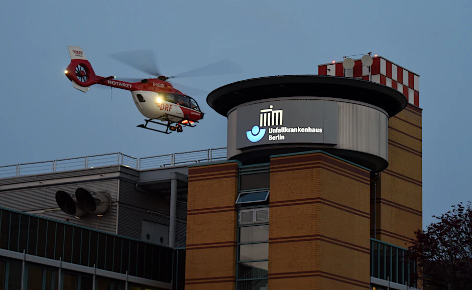 Ein früherer Einsatz am UKB in Berlin-Marzahn