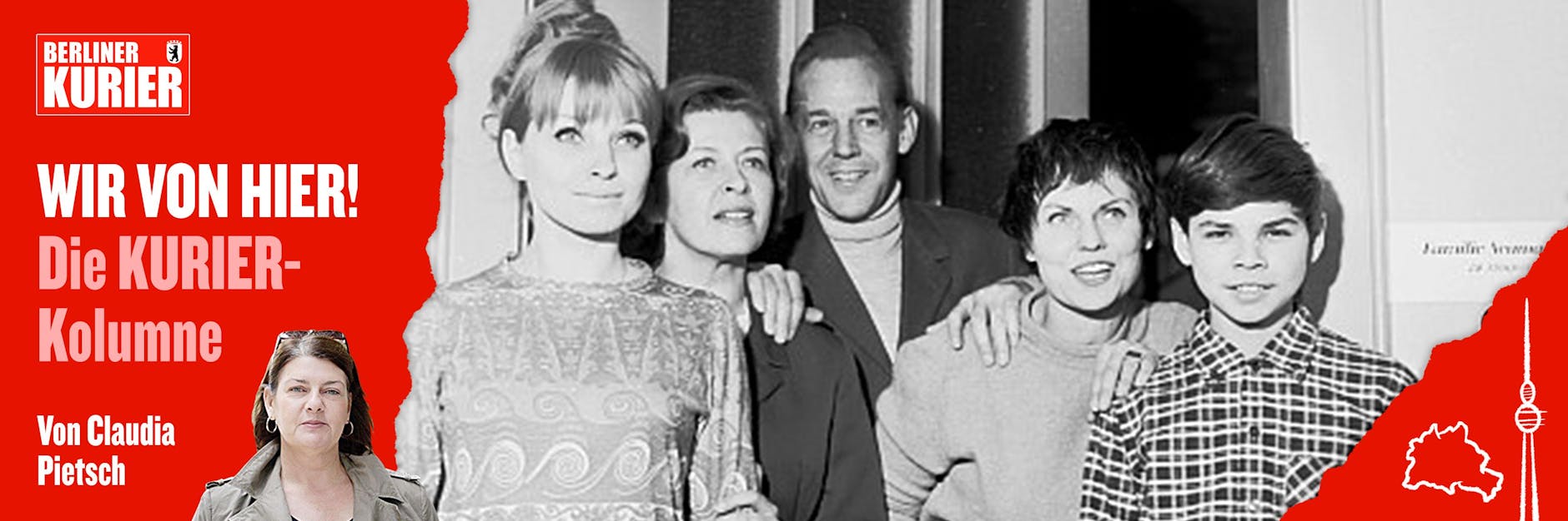 Die Radio-Familie Neumann mit Helga Piur (Brigitte), Helga Göring (Oma), Herbert Köfer (Vater Neumann), Evamaria Bath (Mutter Neumann), Mario Müller (Jan) (v.l.n.r.) Vor 40 Jahren endete die Hörspiel-Serie Neumann 2 x klingeln“ nach 678 Folgen. 