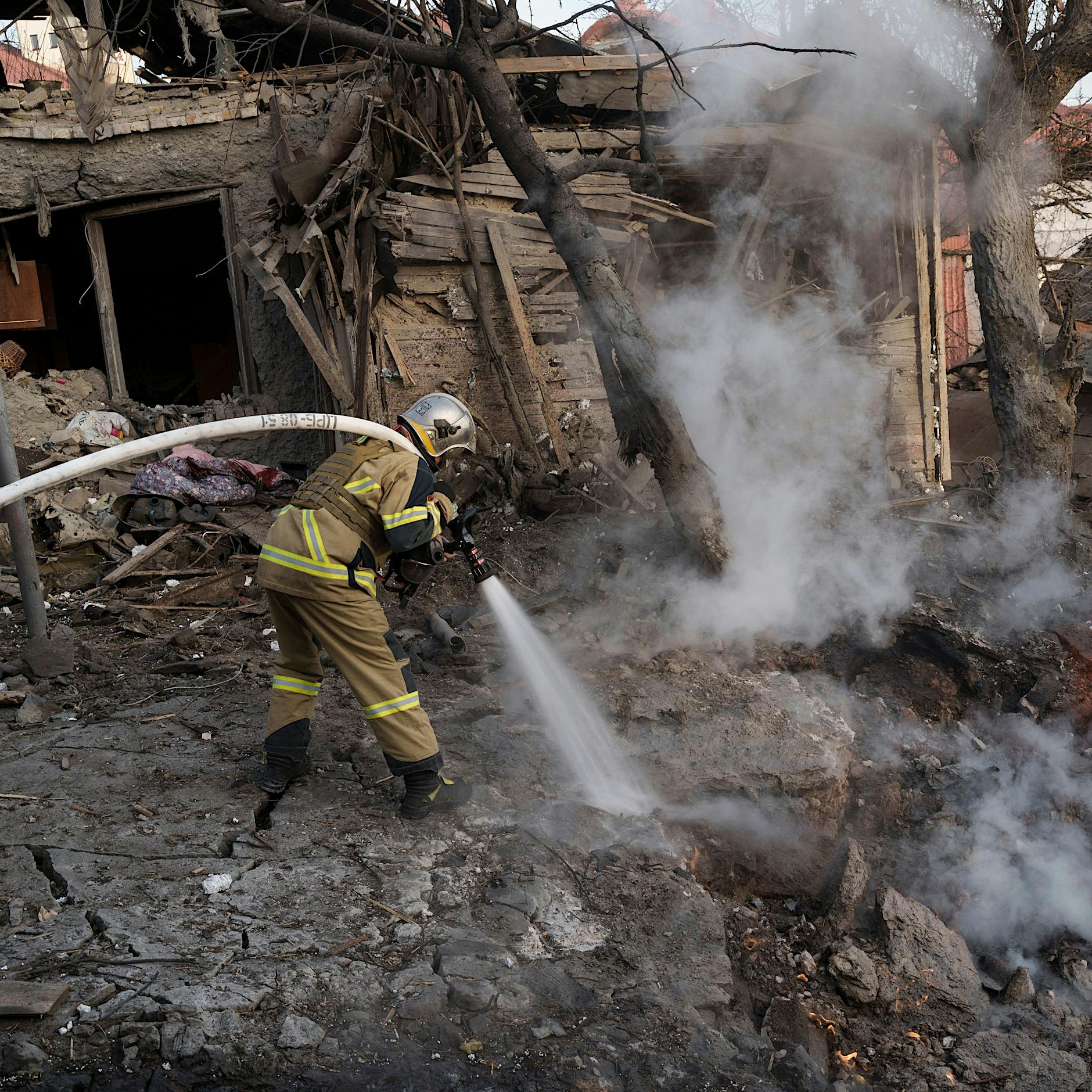 Ukraine: Russland beschießt Kiew in der Silvesternacht