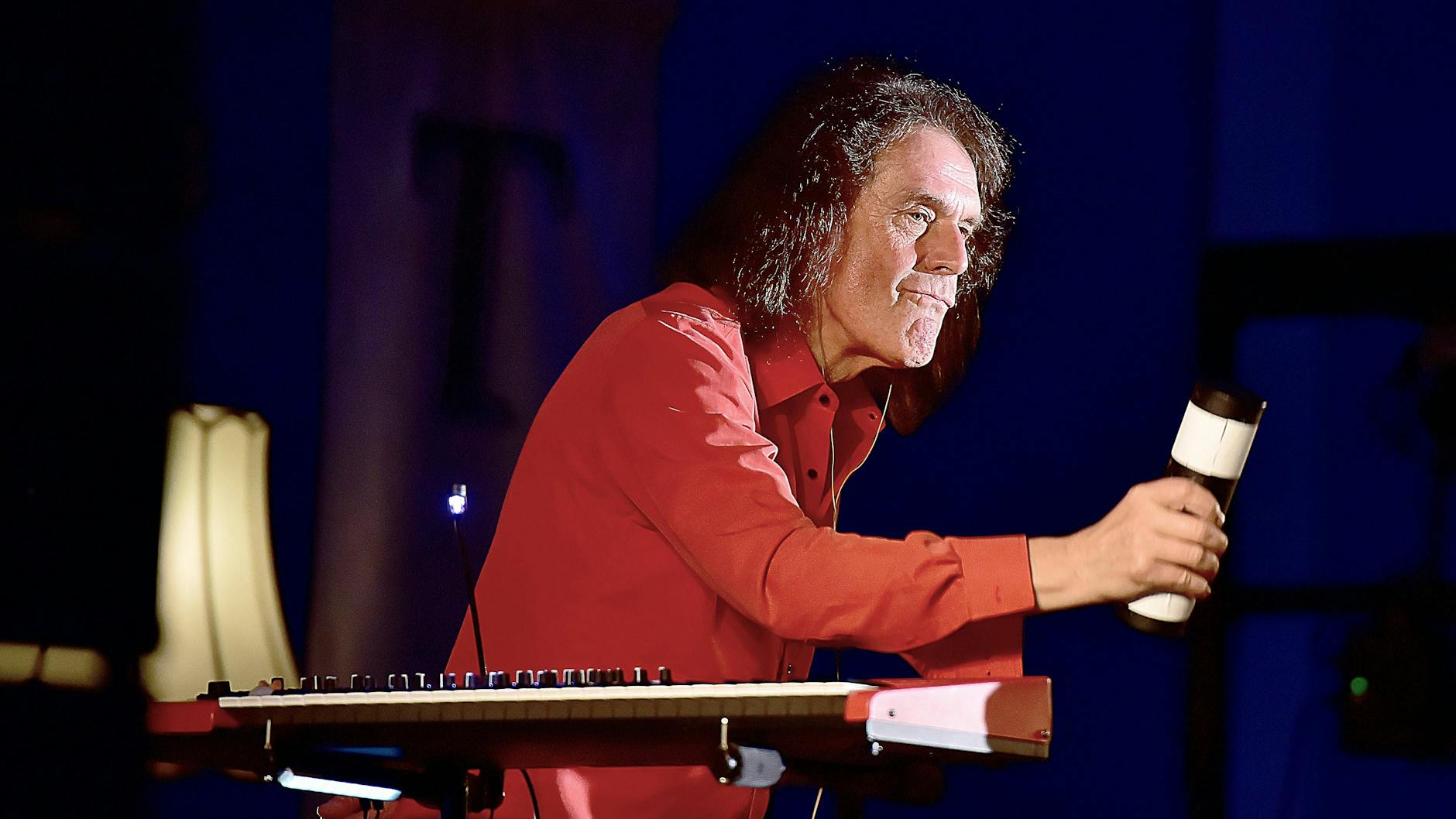 Gab seit vier Jahrzehnten den Rhythmus bei Karat an: Michael Schwandt. 