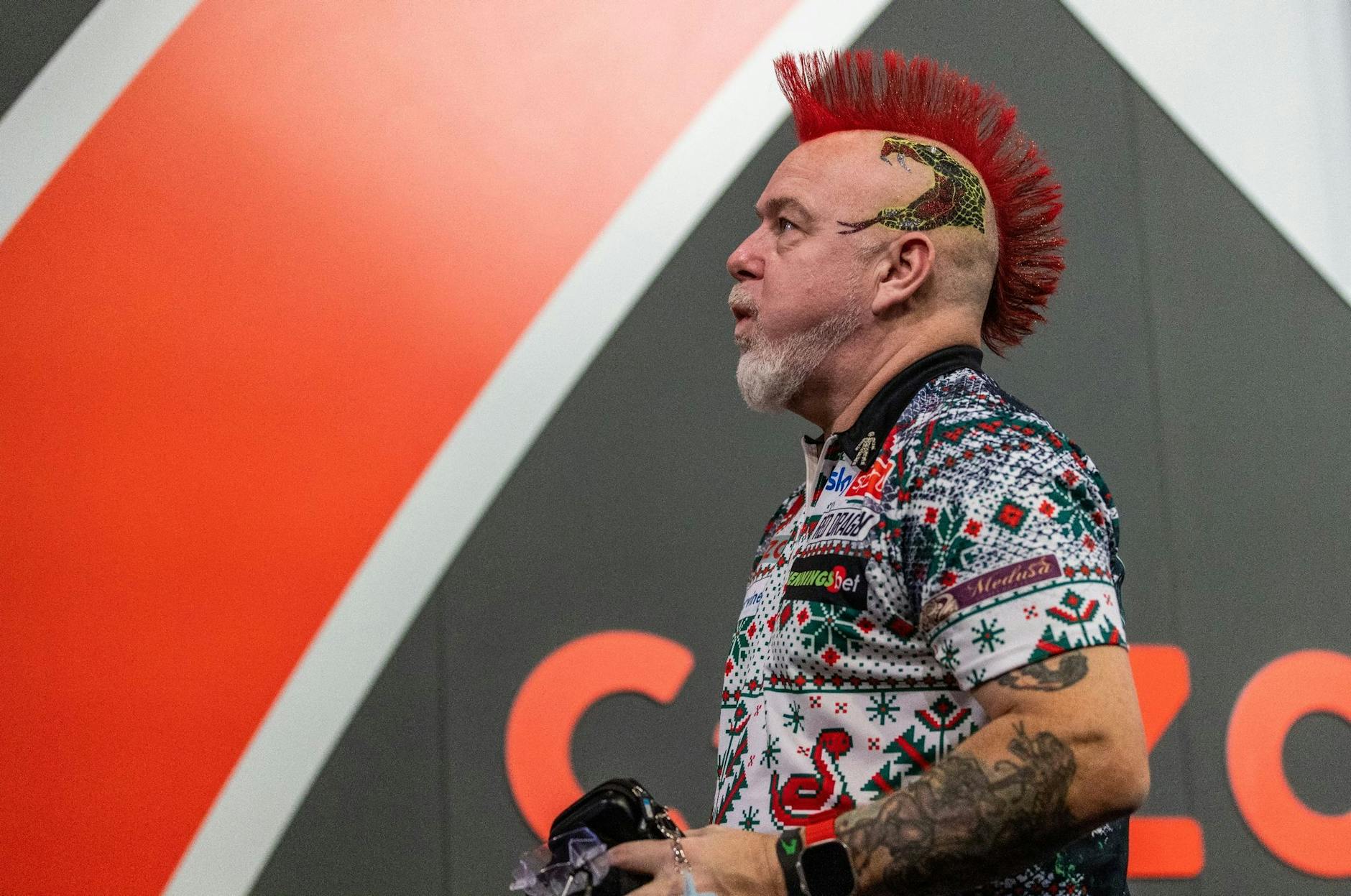 Titelverteidiger Peter Wright ist bei der Darts-WM früh gescheitert.