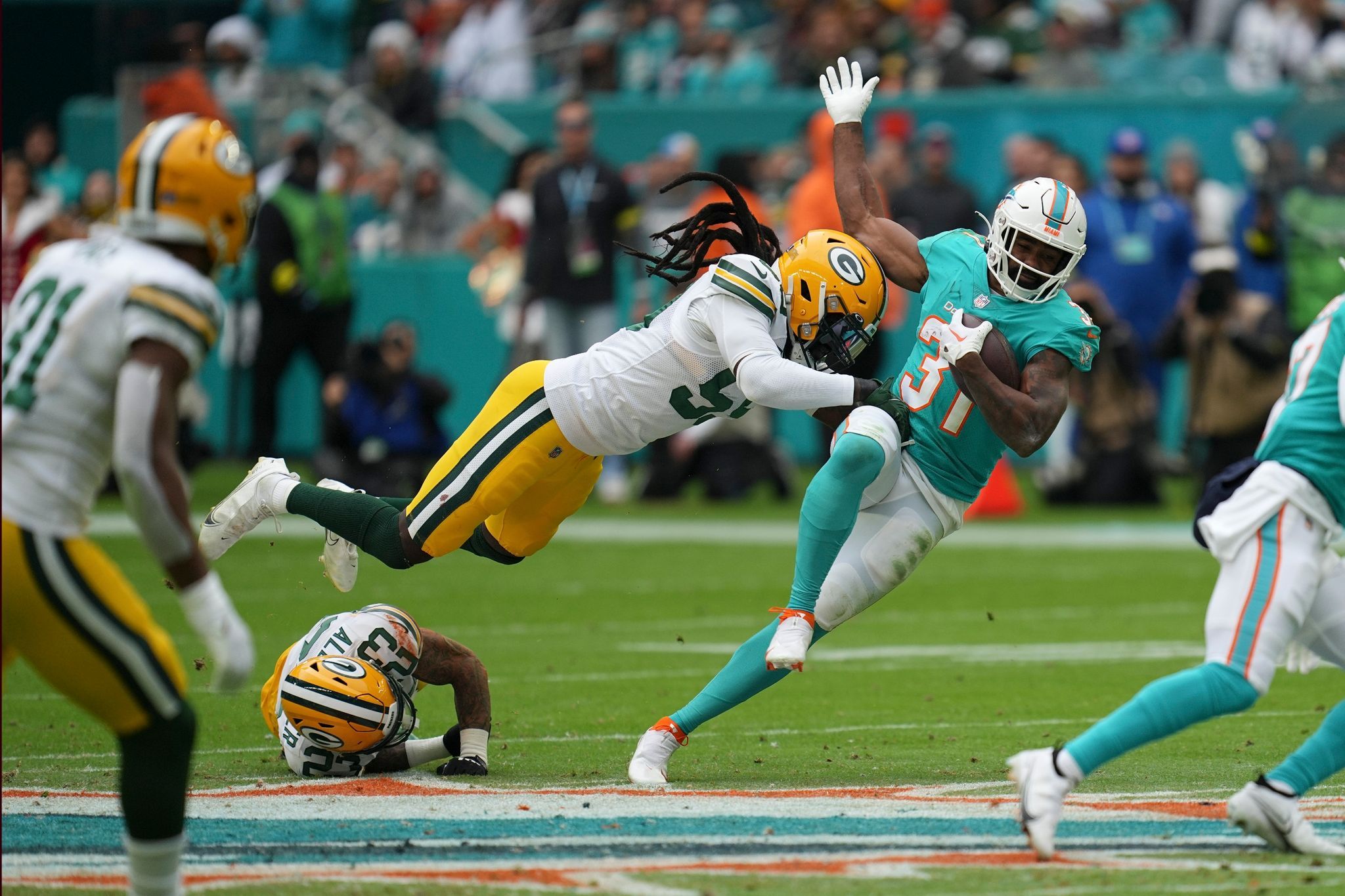 Image - Rennen um die Playoffs: Packers drehen Partie bei Dolphins