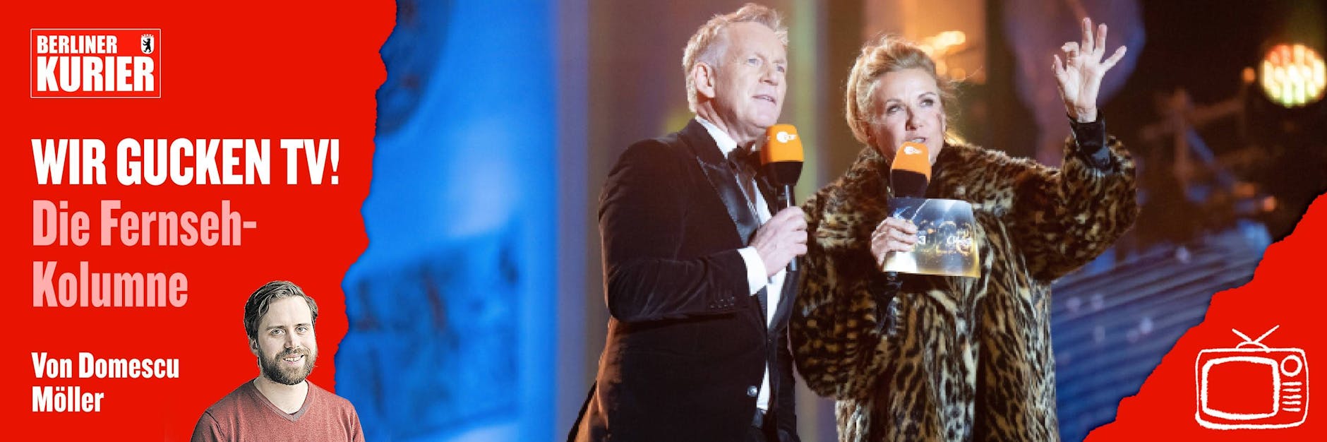 Johannes B. Kerner und Andrea Kiewel moderieren seit Jahren die ZDF-Silvester-Show.