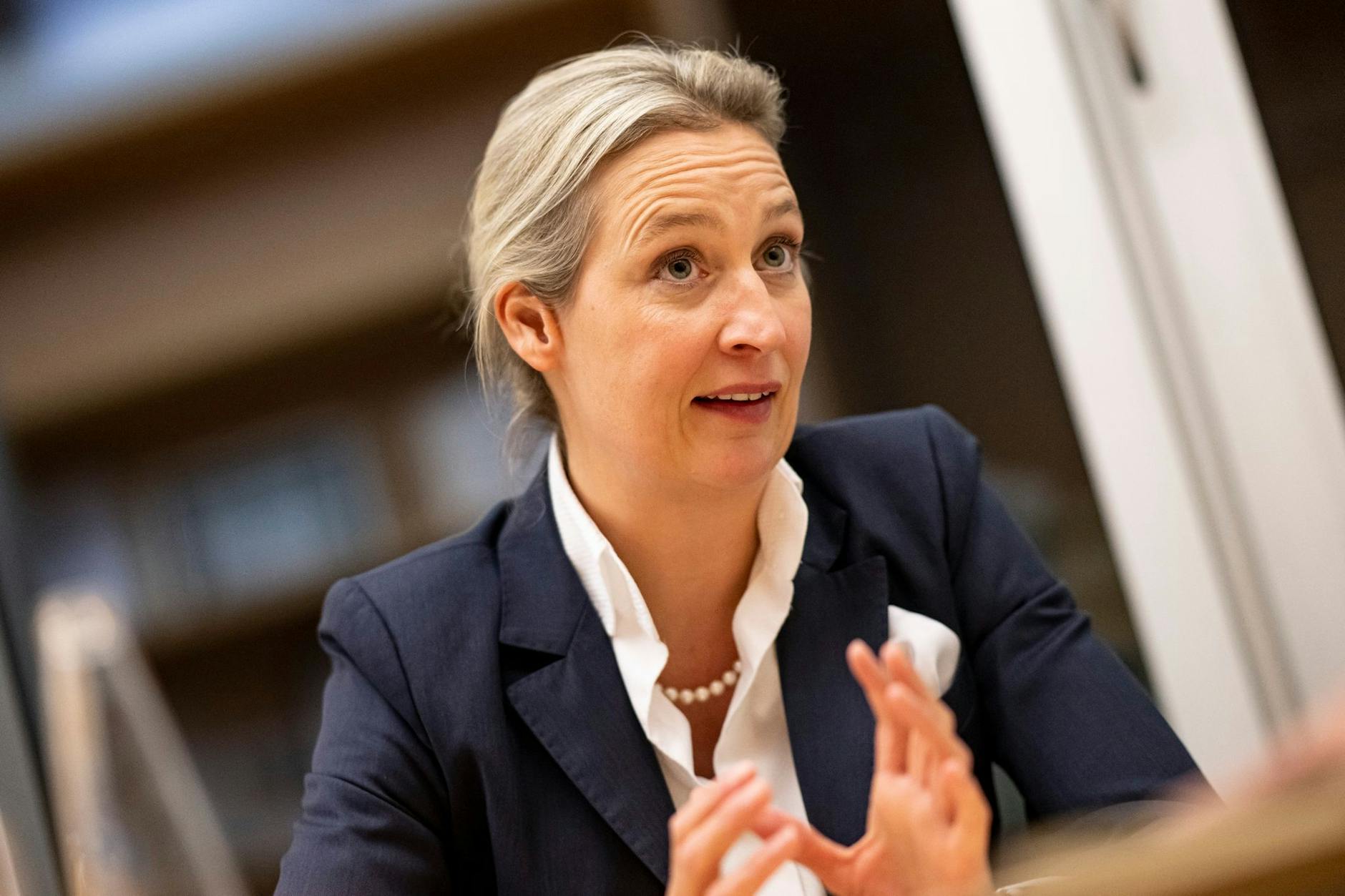 Co-Parteichefin Alice Weidel will mitregieren.