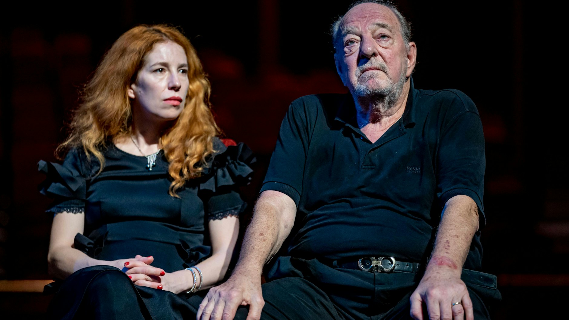 Ralph Siegel mit seiner Frau Laura, die am Silvesterabend den Notarzt rief.