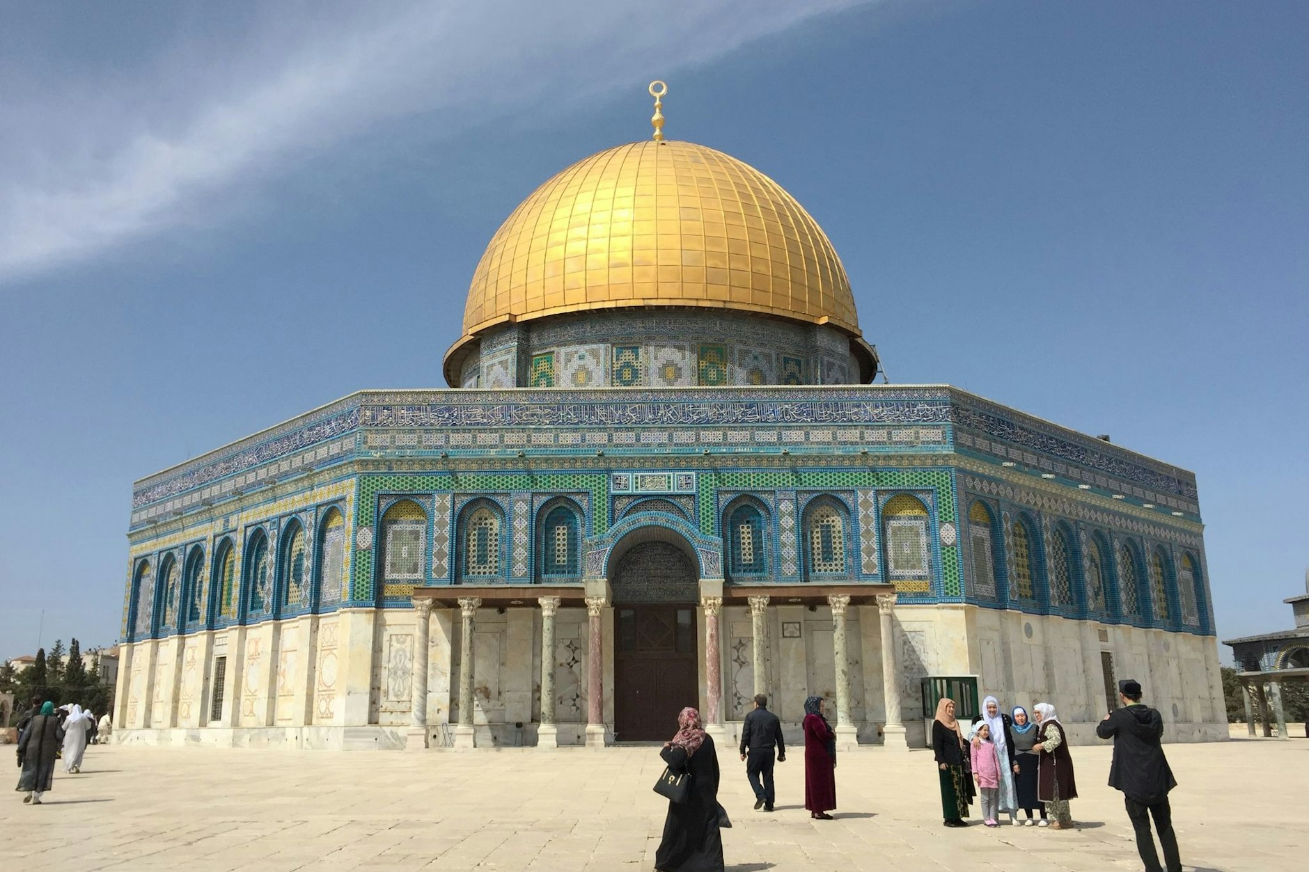 Die Al-Aqsa-Moschee auf dem Tempelberg in Jerusalem – ein muslimisches, kein jüdisches Gotteshaus.