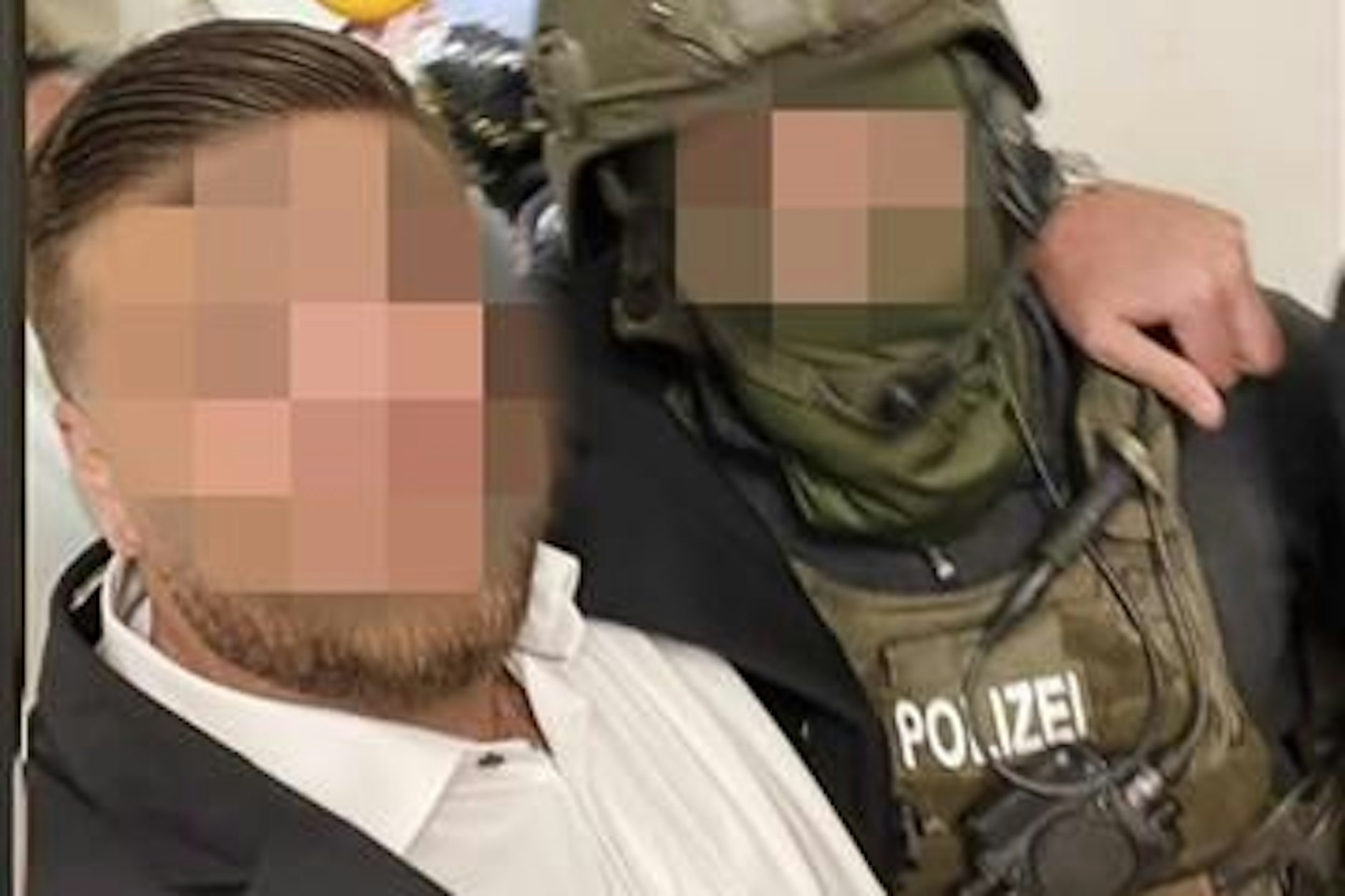 Das Foto sorgt bei der Polizei für Ärger.