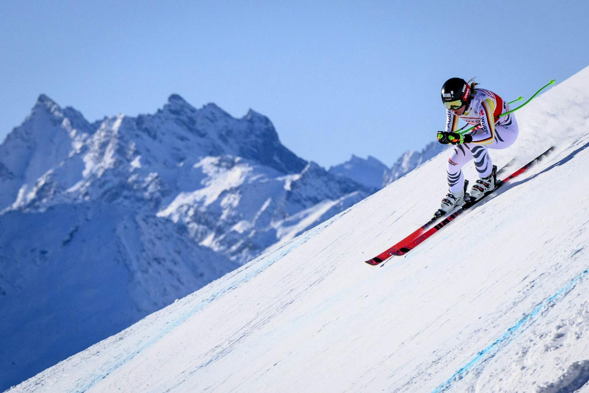 Kam beim Weltcup in St. Moritz auf den dritten Rang: Kira Weidle. a