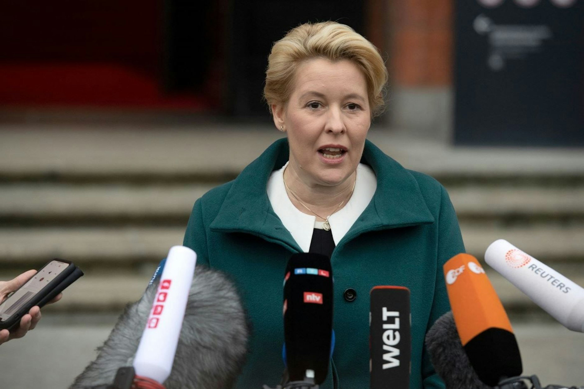 Franziska Giffey (SPD), Regierende Bürgermeisterin von Berlin