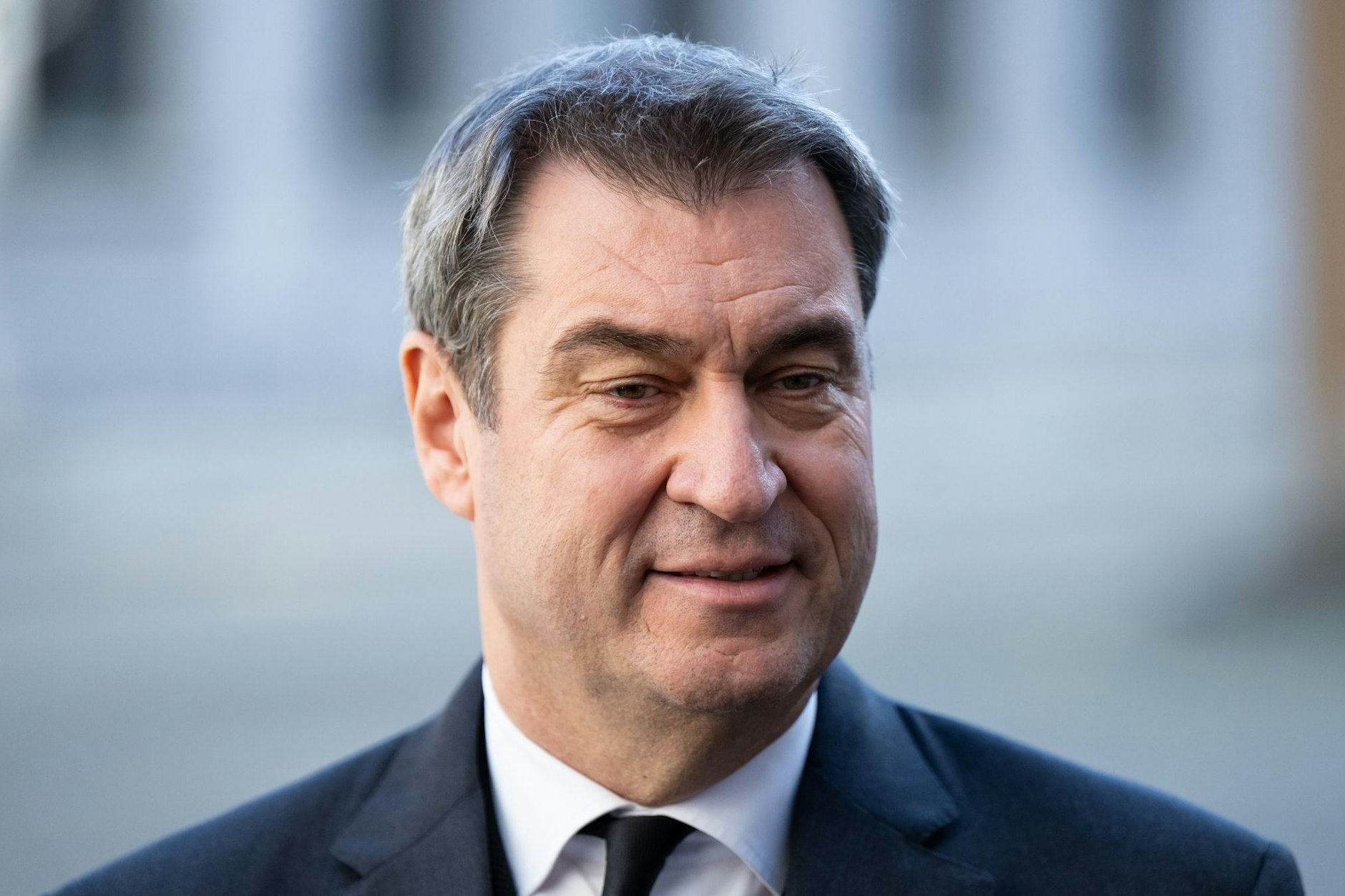 Markus Söder (CSU), Ministerpräsident von Bayern, spricht.
