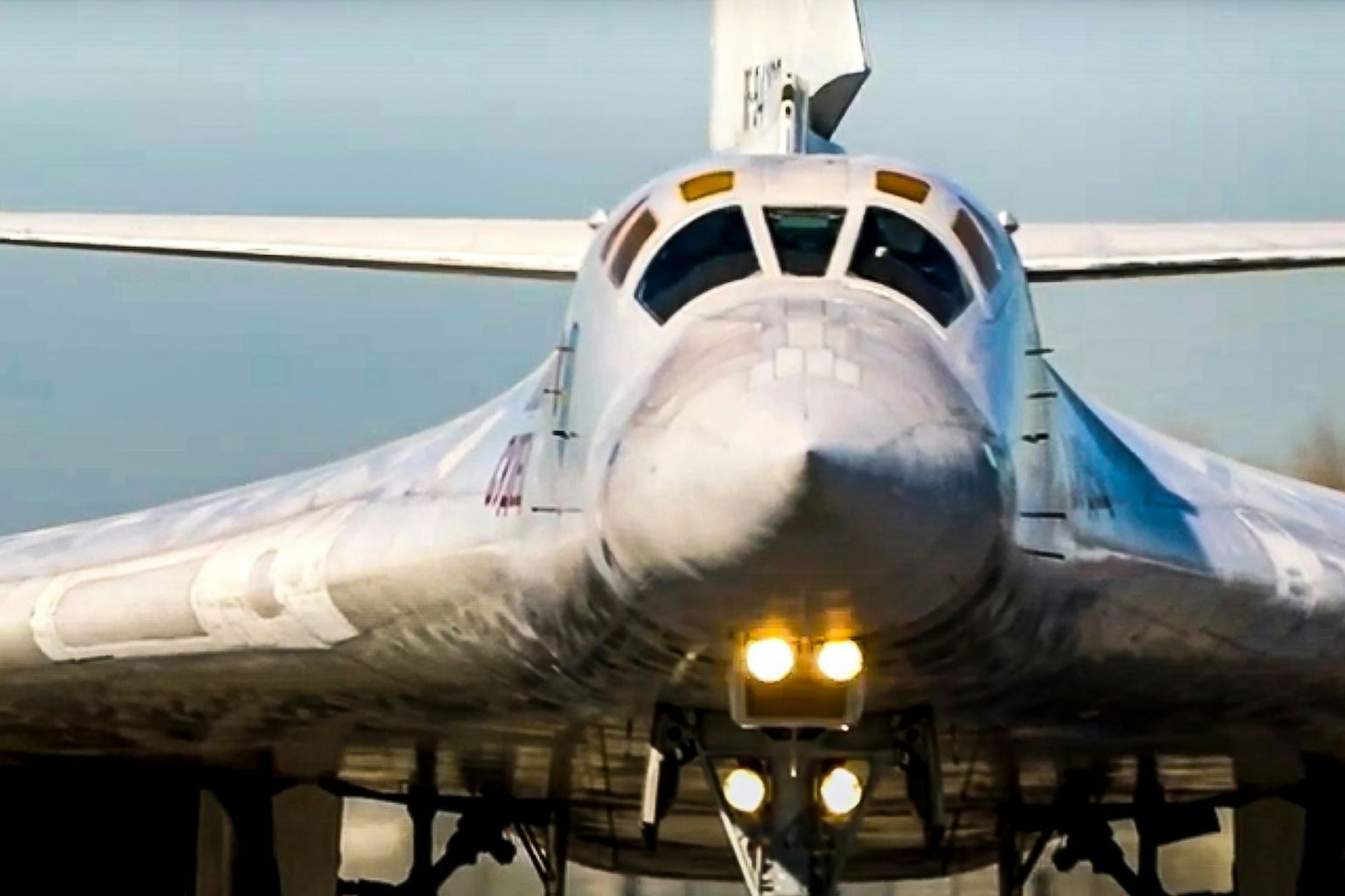 Ein Langstreckenbomber der russischen Luft- und Raumfahrtkräfte (Archivbild).