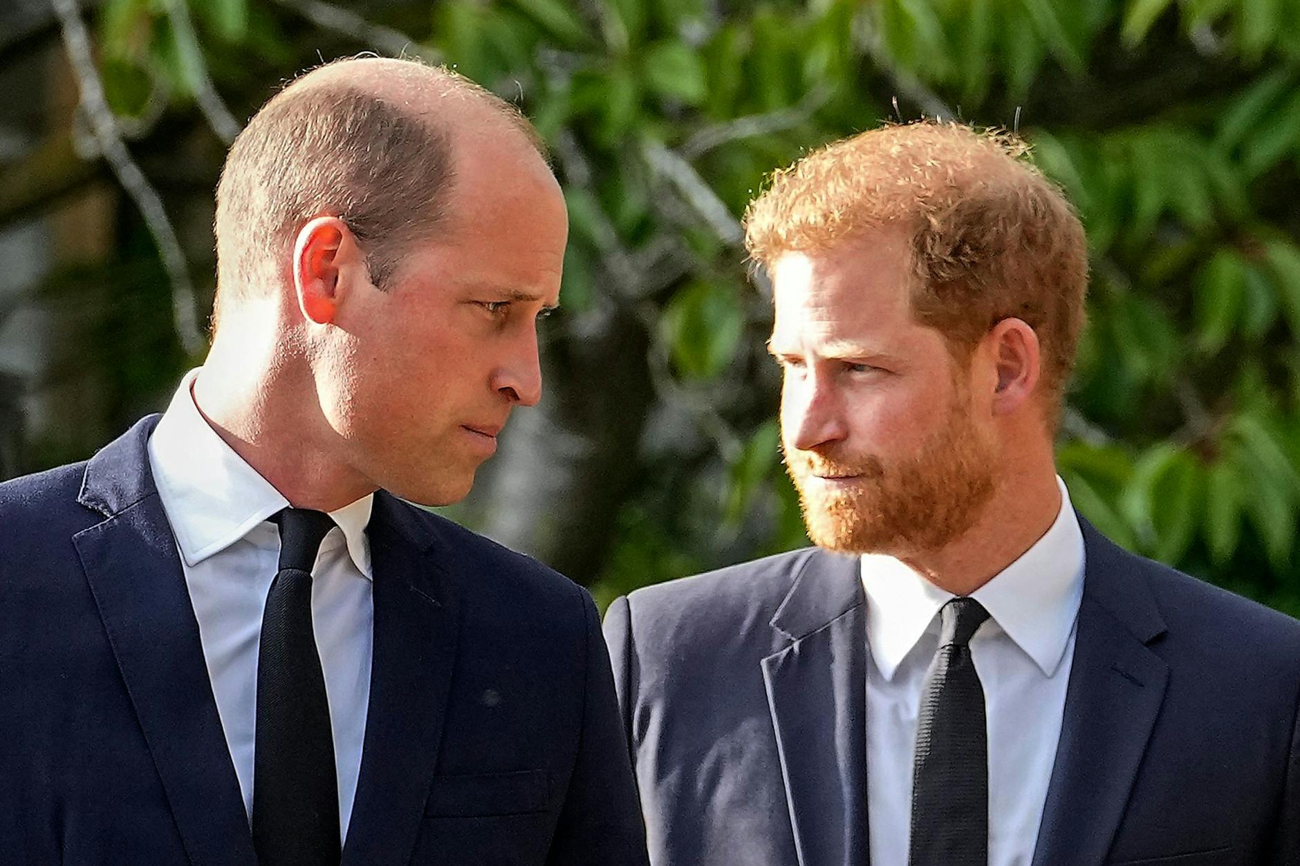 Offenbar nicht immer ein Herz und eine Seele: Prinz William (l.) und sein abtrünniger Bruder Harry, der seine Biografie verfasst hat.